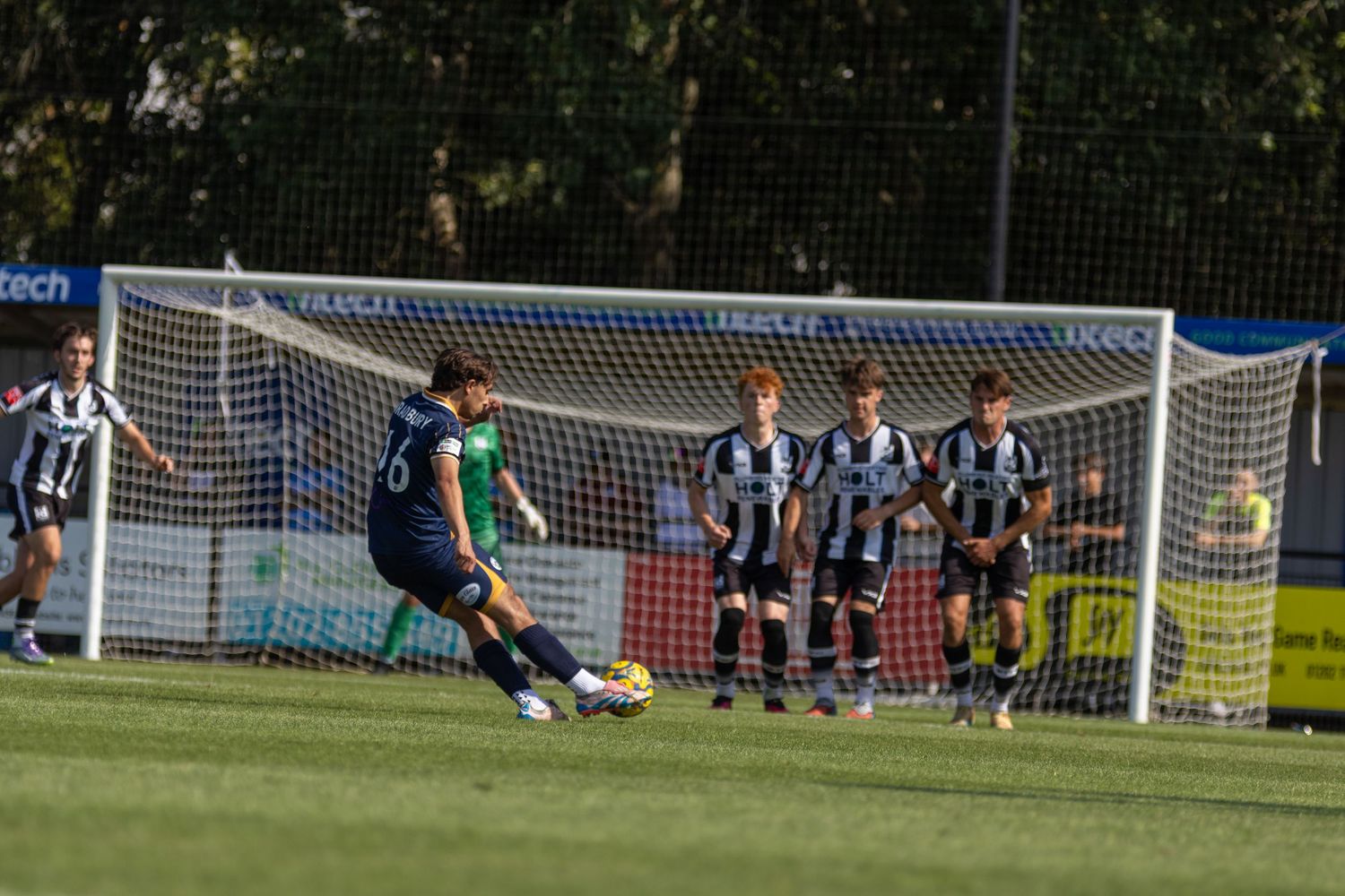 Caine Bradbury free kick