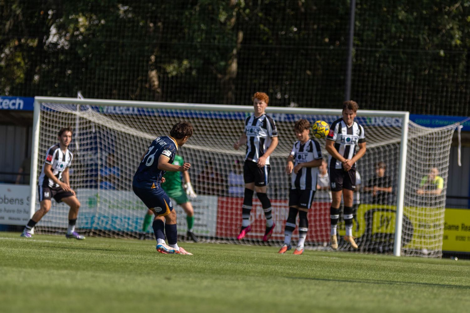 Caine Bradbury free kick
