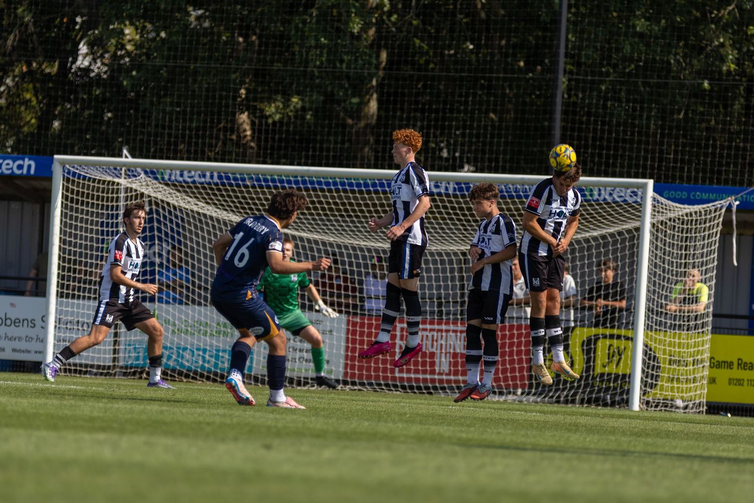 Caine Bradbury free kick