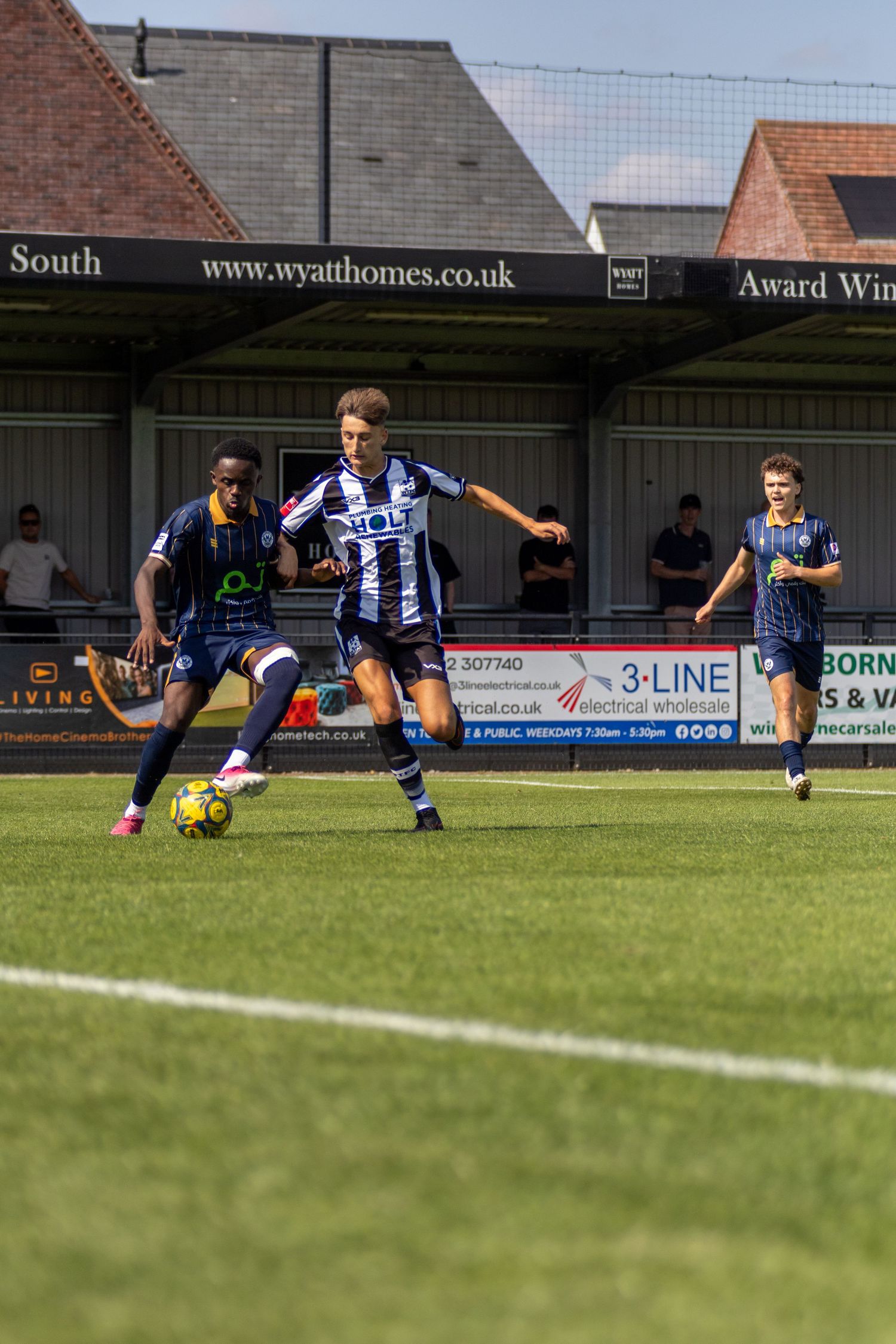 Yacou Traore and Ollie Morgan