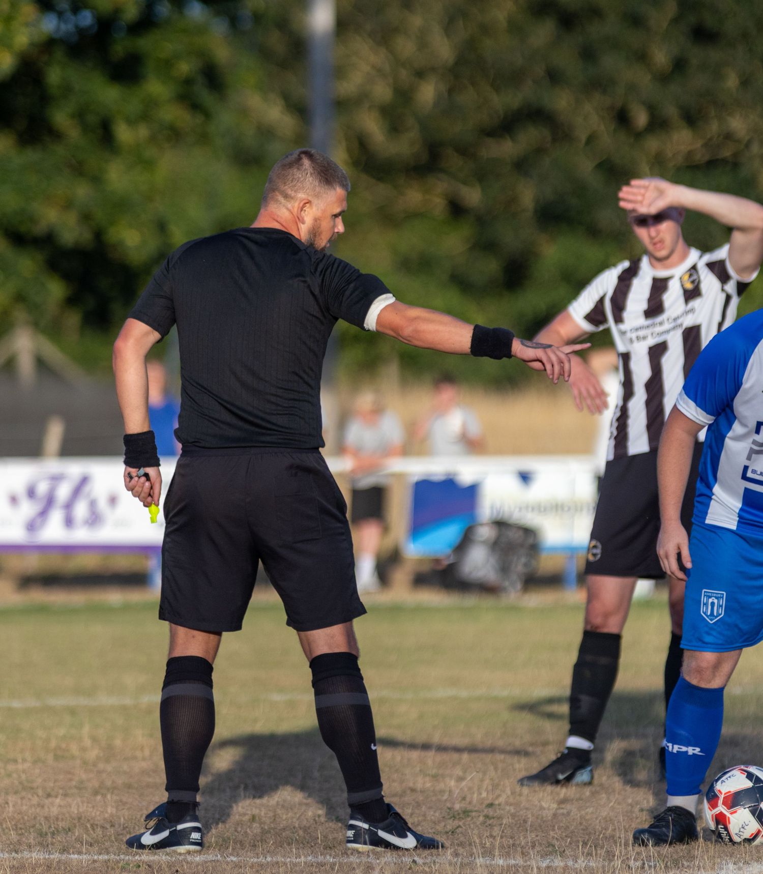 Bemerton heath harlequins fc player and ref