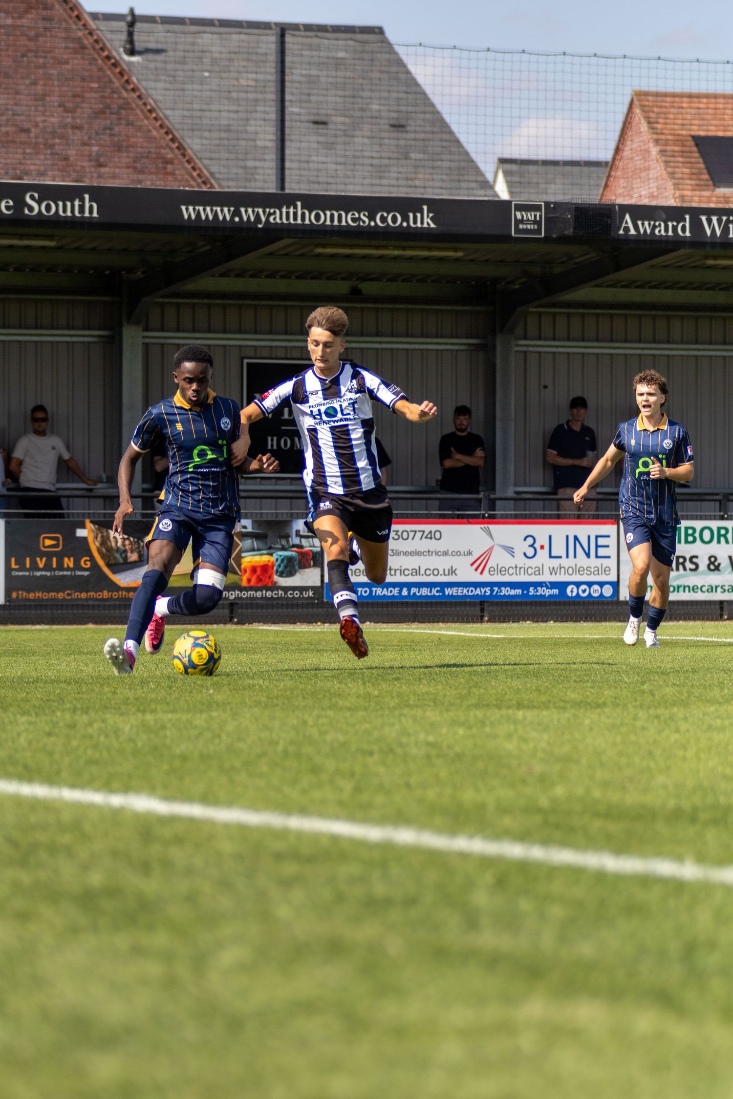 Yacou Traore and Ollie Morgan
