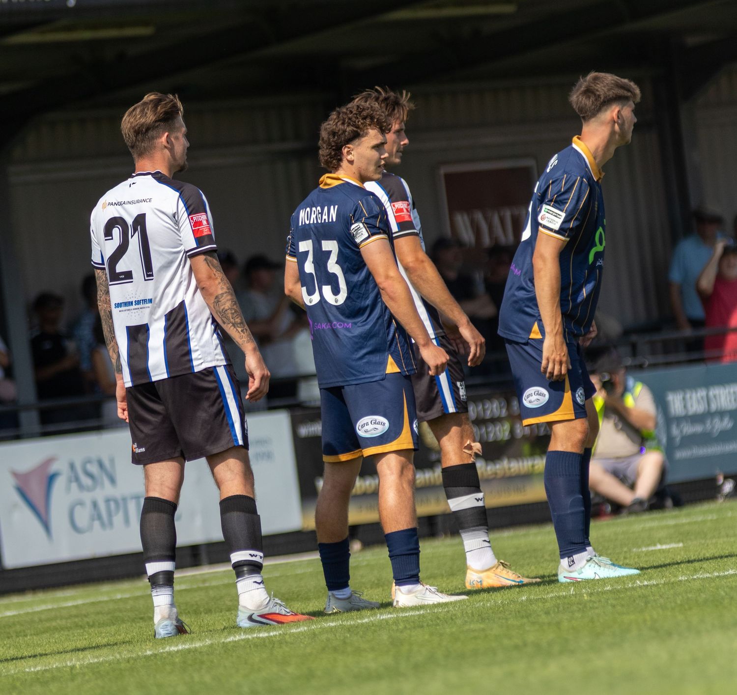 Ollie Morgan and Harry Thomas