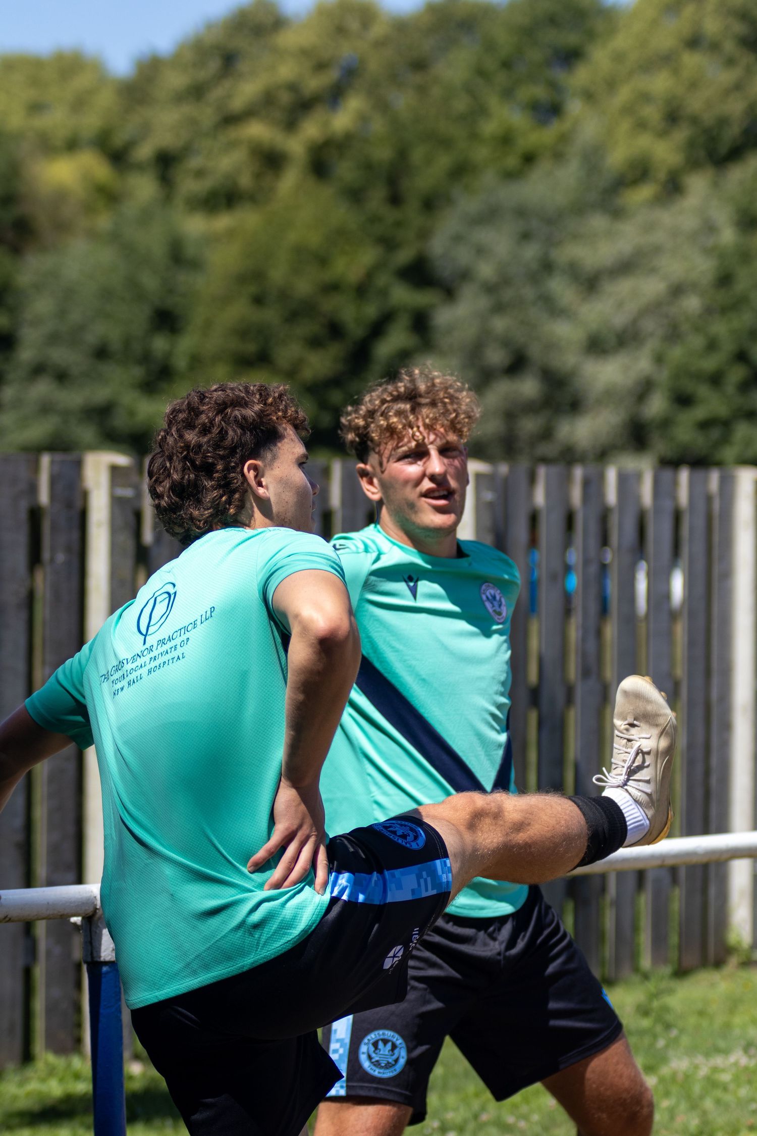 Ollie Morgan and Josh Hedges