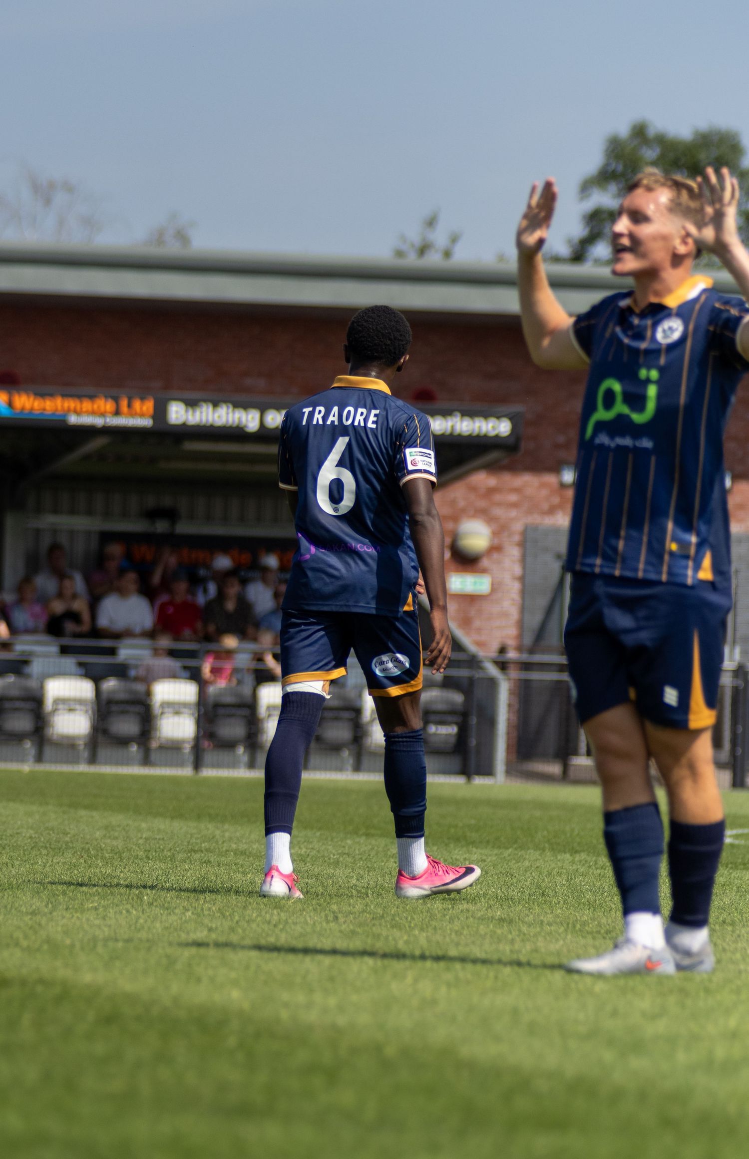Yacou Traore and Luke Russe