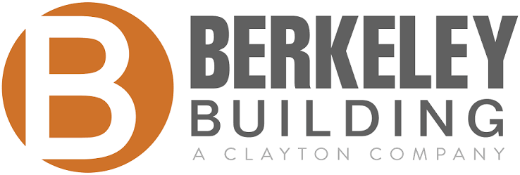 Berkeley Building A Clayton Company logo with an orange circular B icon and gray text.