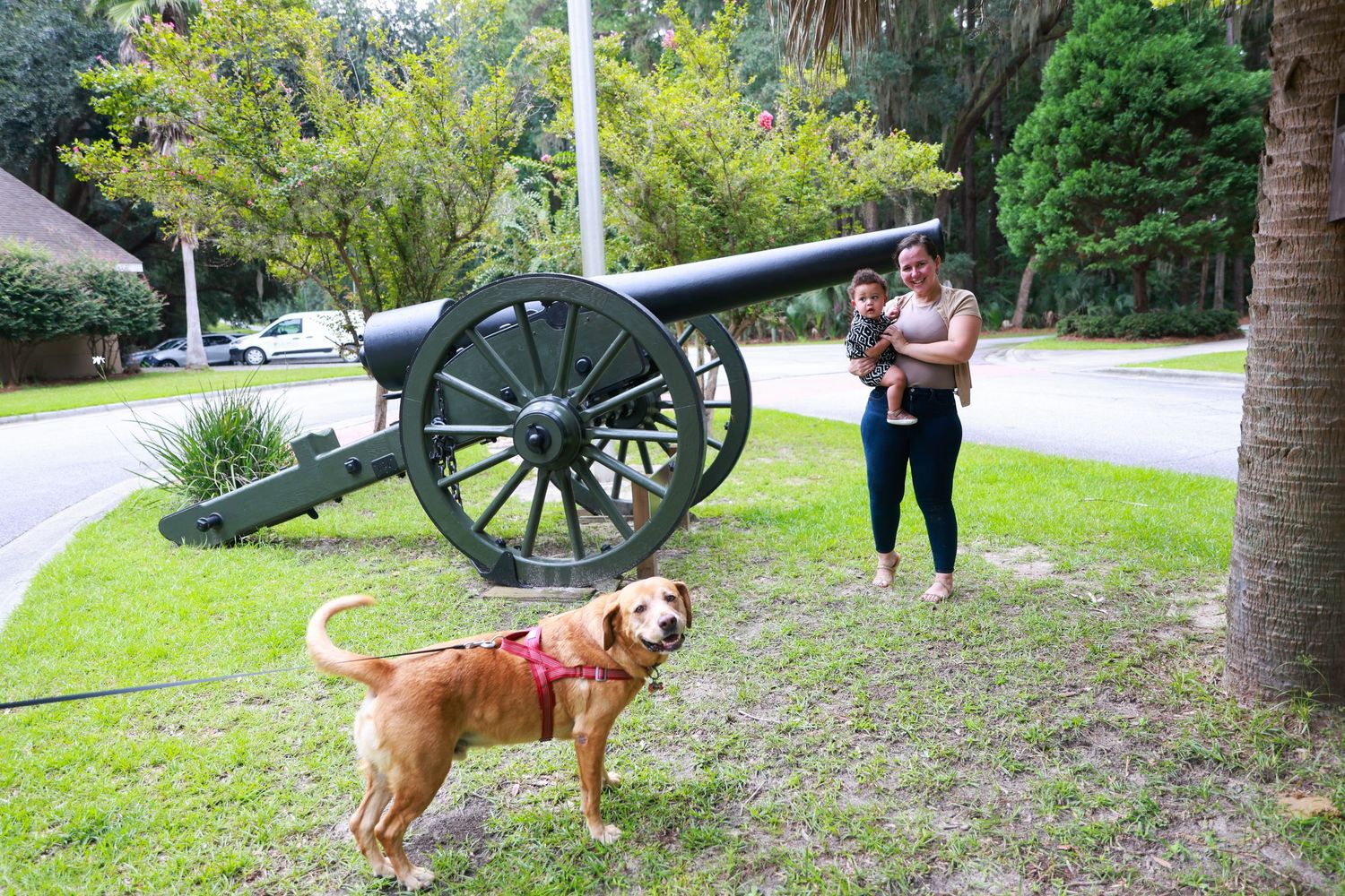 Mommy & Me photoshoot at Ft McAllister Historic State Park
