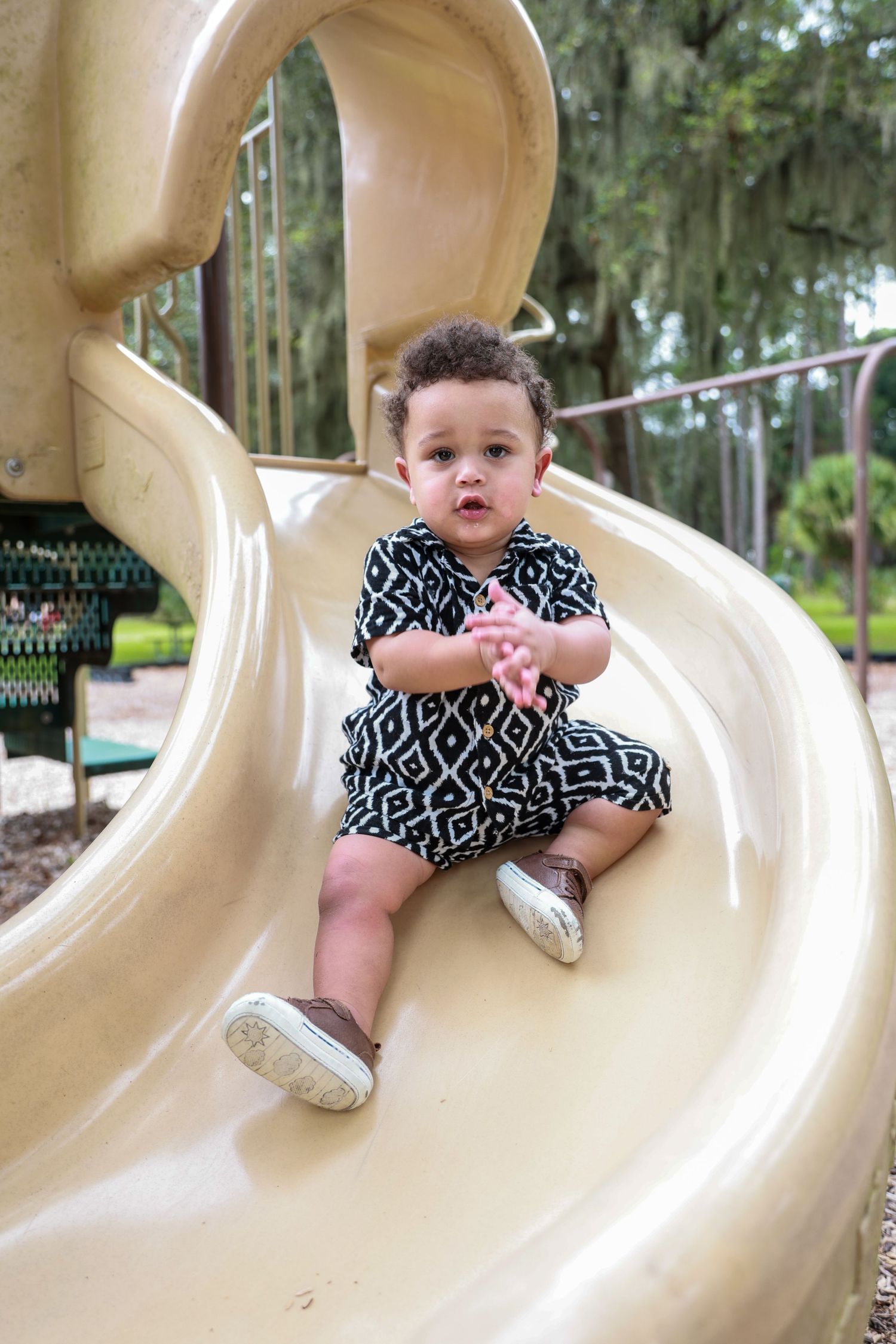 Mommy & Me photoshoot at Ft McAllister Historic State Park