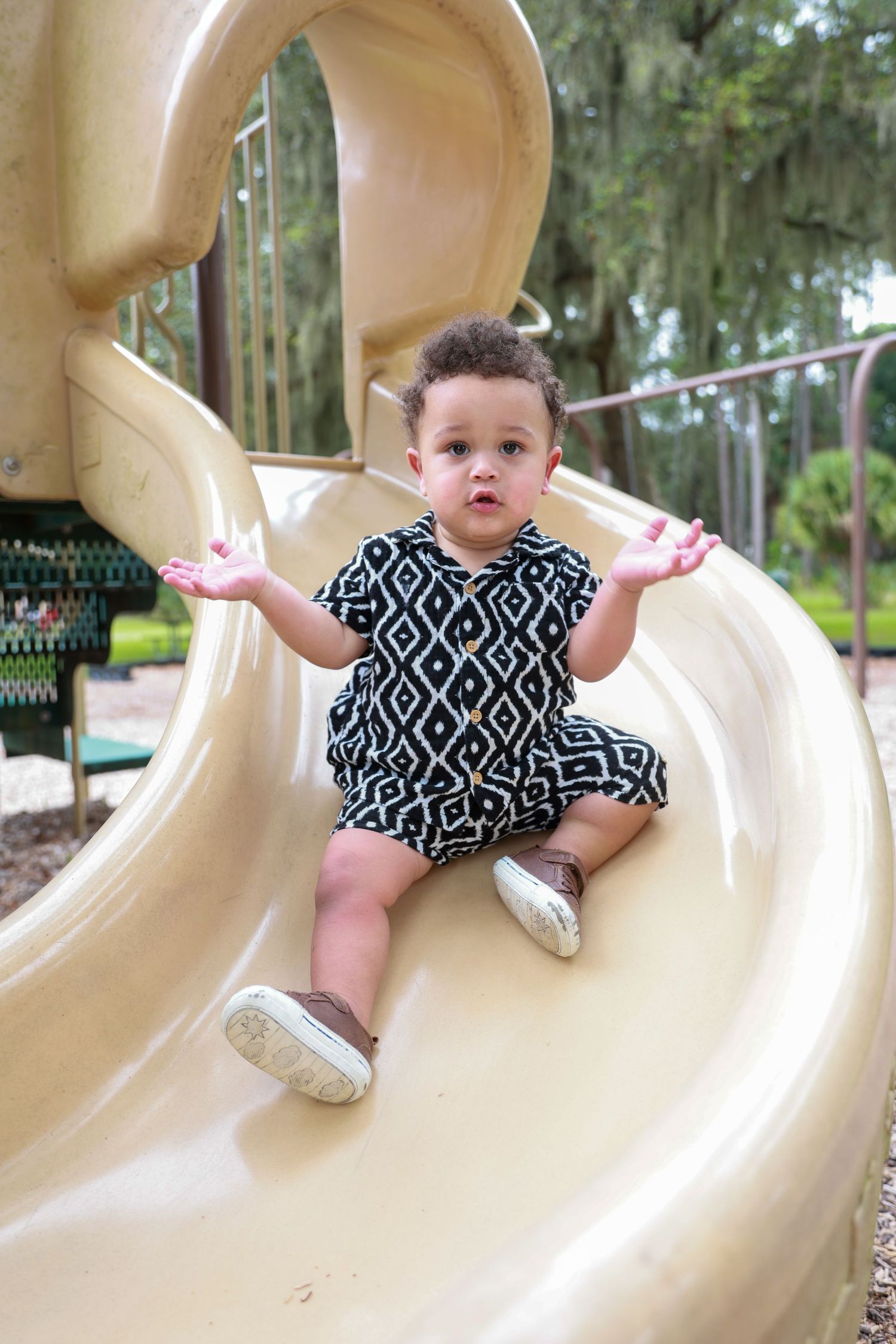 Mommy & Me photoshoot at Ft McAllister Historic State Park