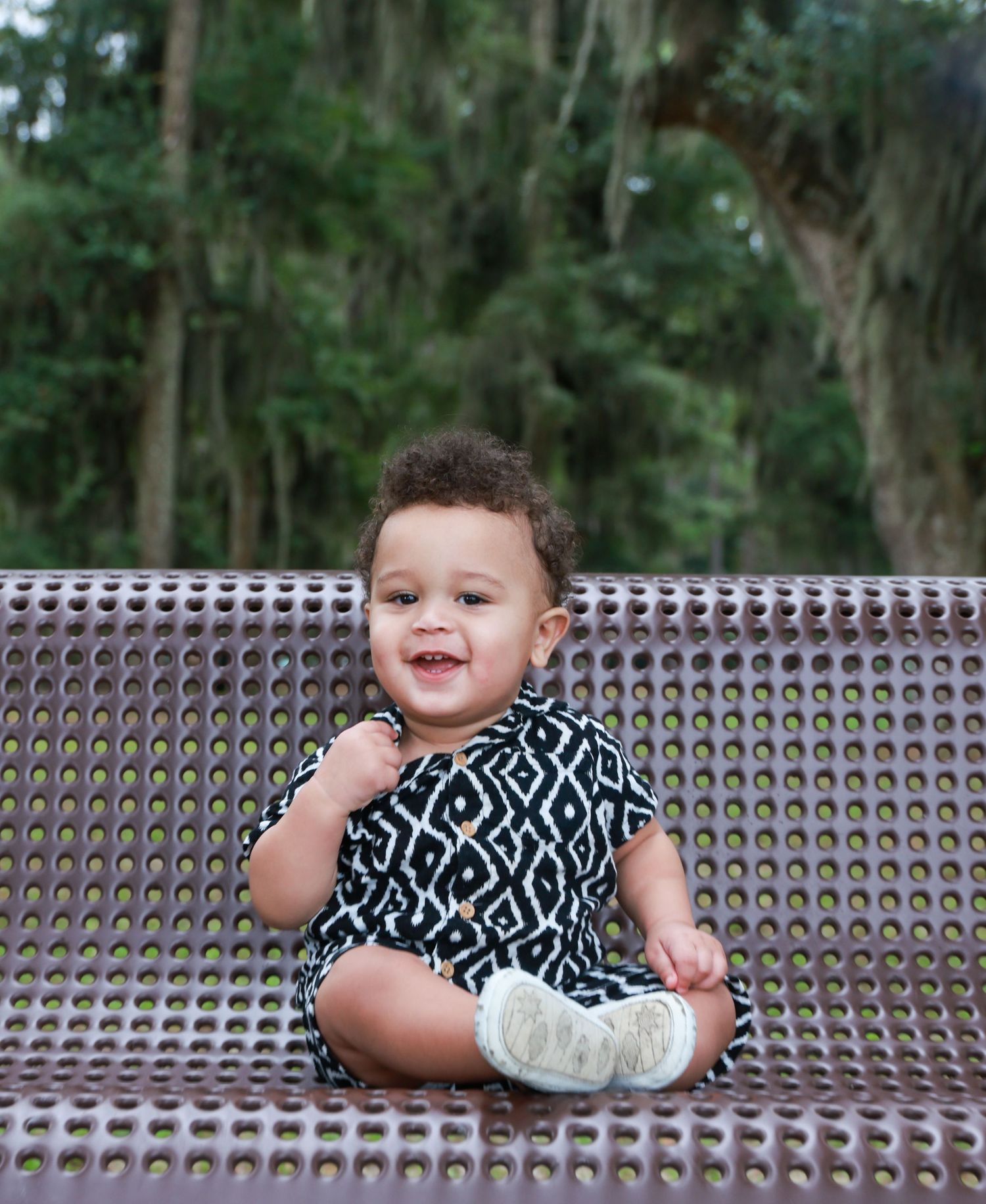 Mommy & Me photoshoot at Ft McAllister Historic State Park