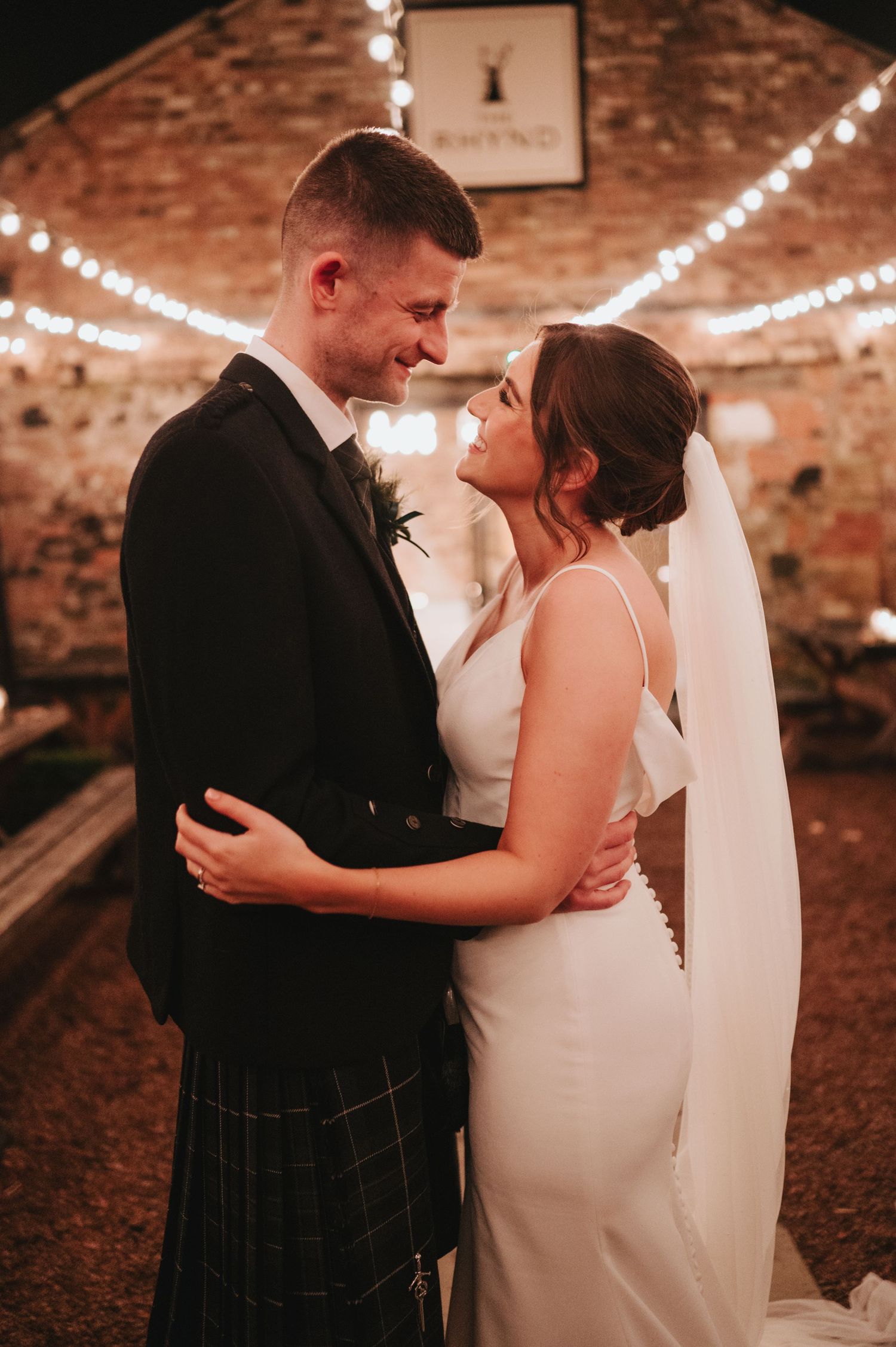 wedding at the rhynd wedding venue near st andrews bride and groom