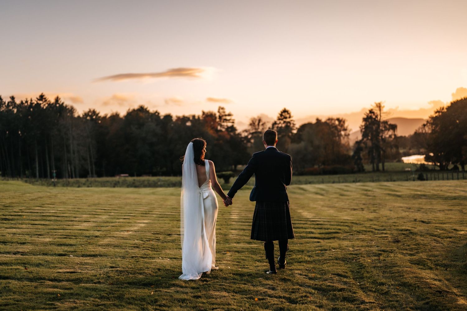 Cornhill castle wedding photographer