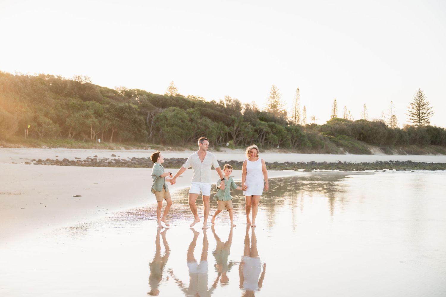 Fingal Headland family photo session with WOnderland Photography, Tweed Coast Photographer