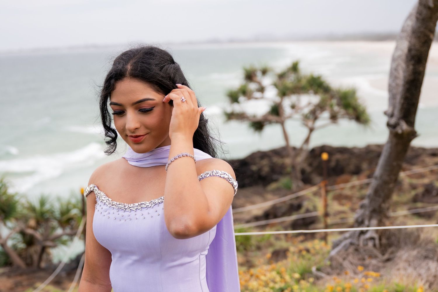 Fingal Headland formal photographs with Wonderland Photography