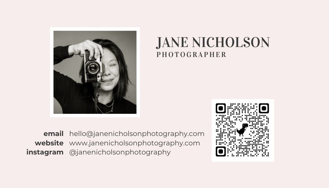 Example of using headshot images in your business cards.