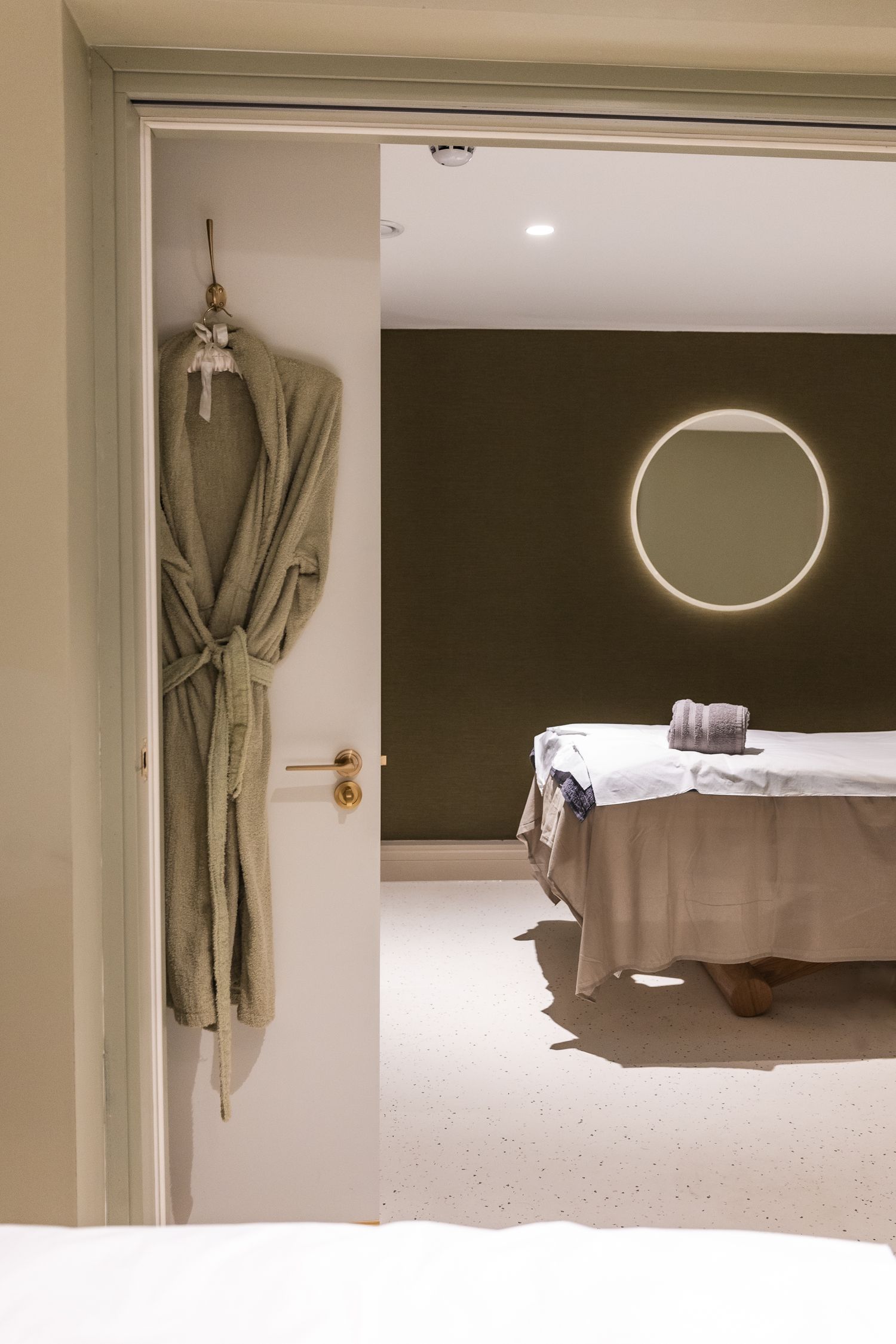 One of the therapy rooms at Lavender on the Hill in Highgate.