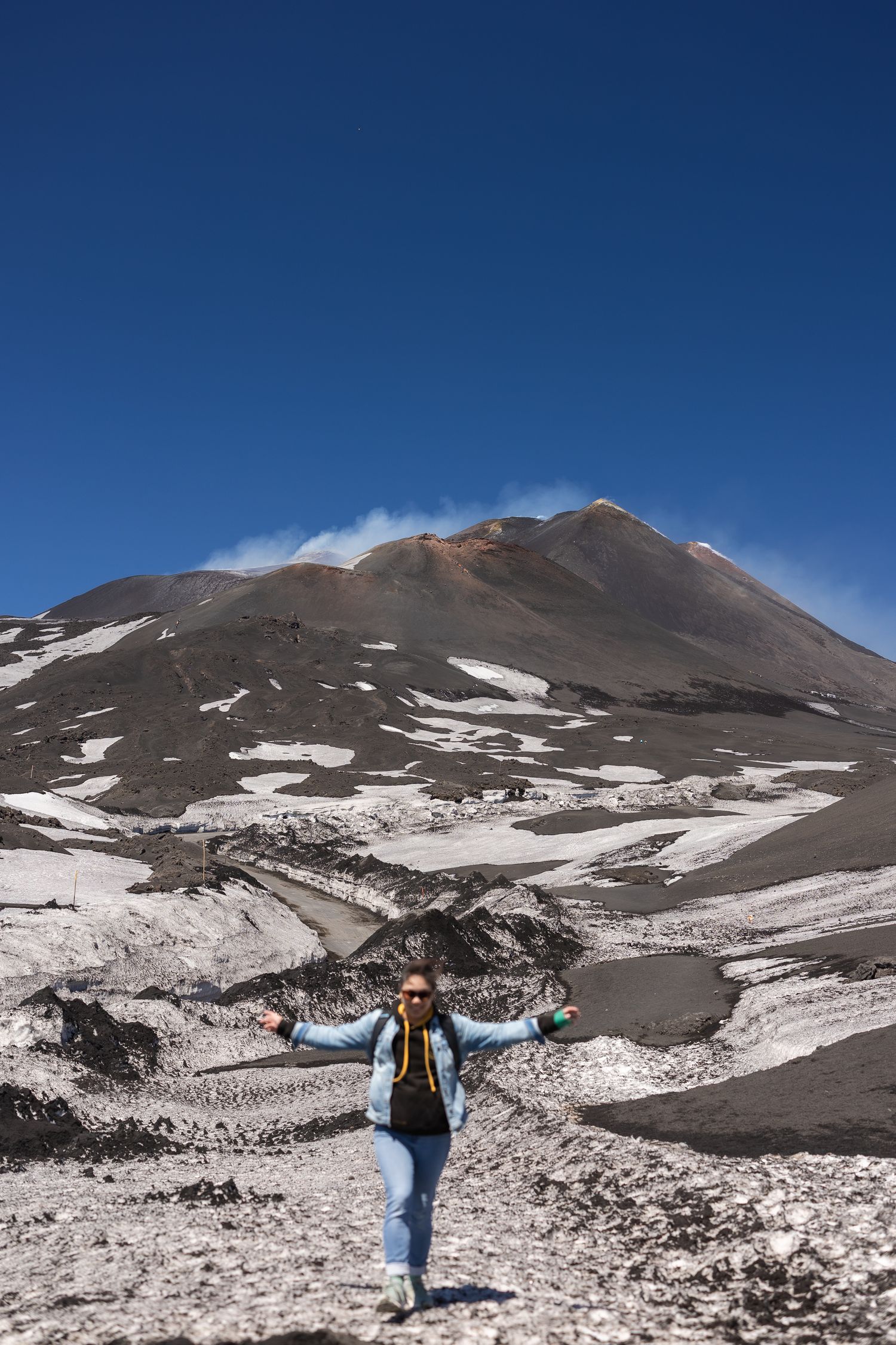 Me with Mount Etna in the background