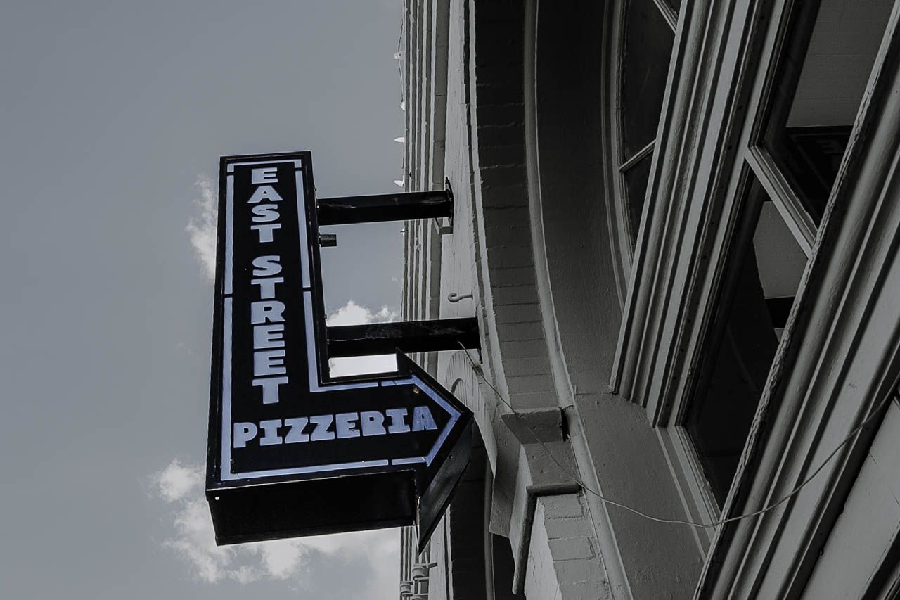 hutto coffee shop on Main Street. lifestyle or business photography