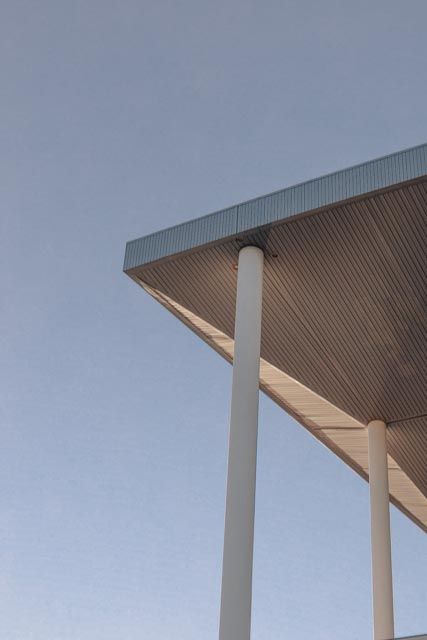 lifestyle and architectural photo of sky and building