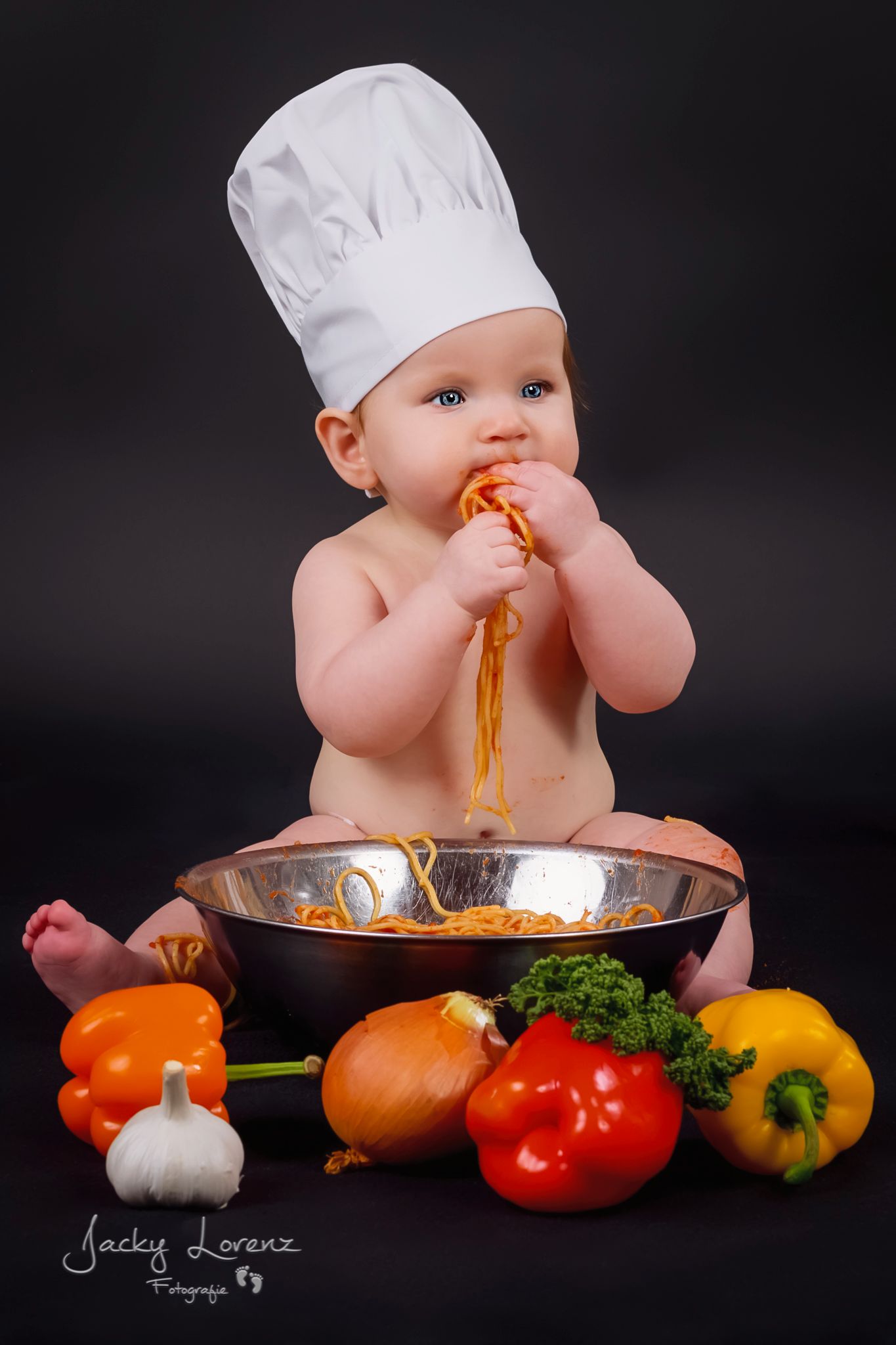 Babyfotografie in Andernach, Westerwald, Koblenz, Neuwied & Umgebung, Spaghetti