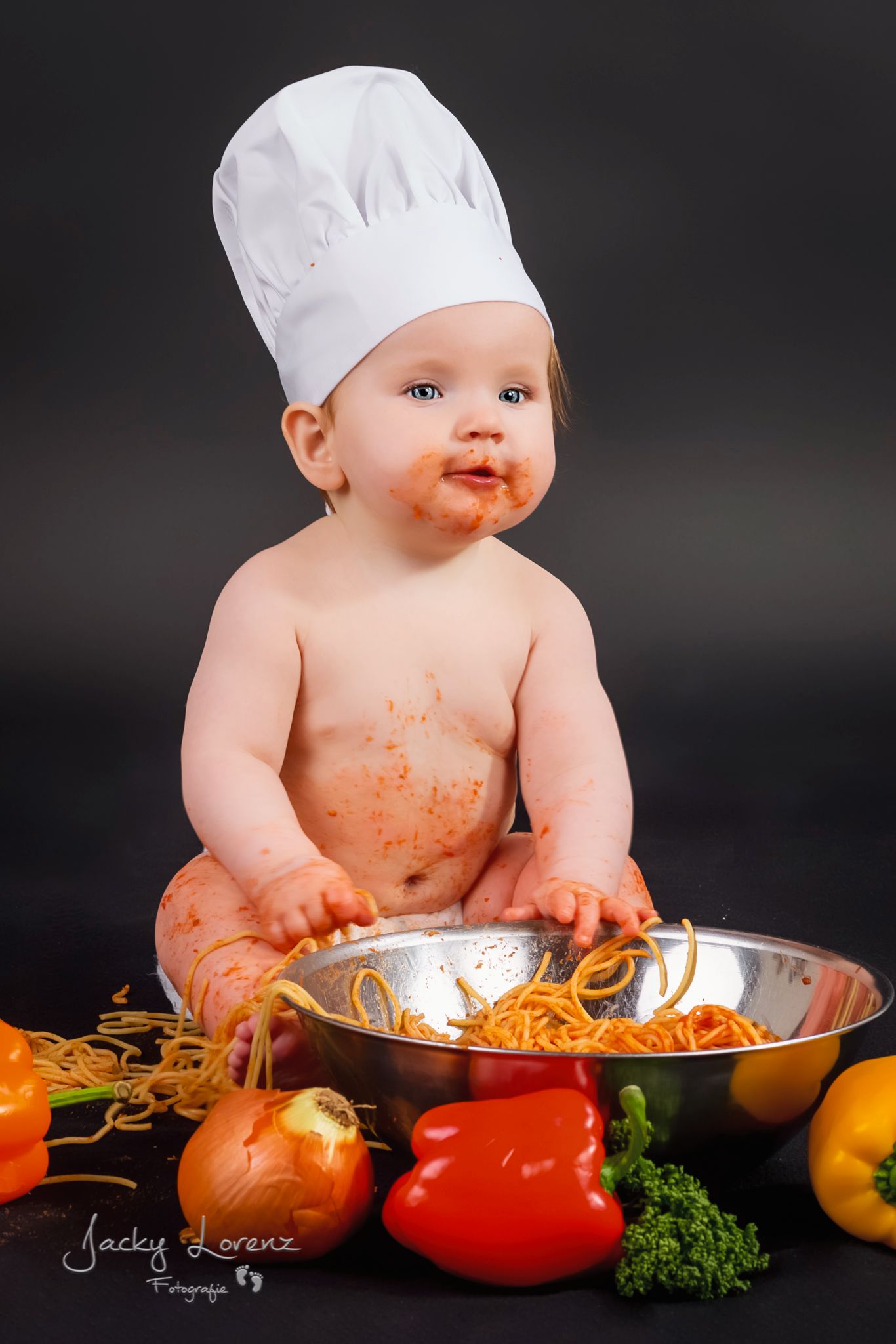 Babyfotografie in Andernach, Westerwald, Koblenz, Neuwied & Umgebung, Spaghetti