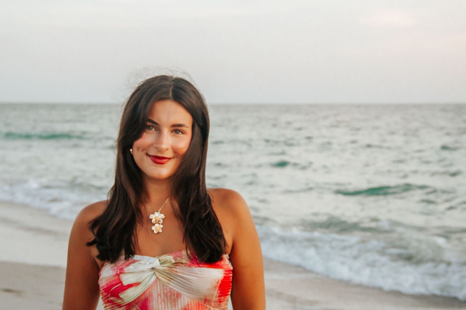Spring break photoshoot on Englewood Beach
