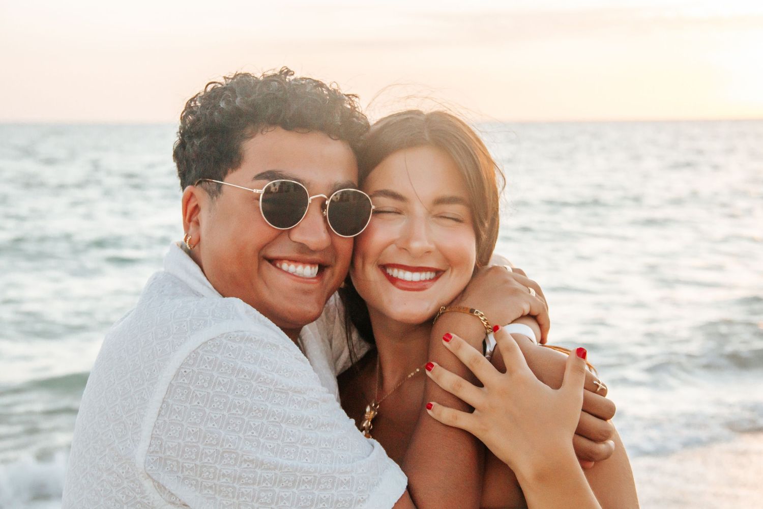 Spring break photoshoot on Englewood Beach
