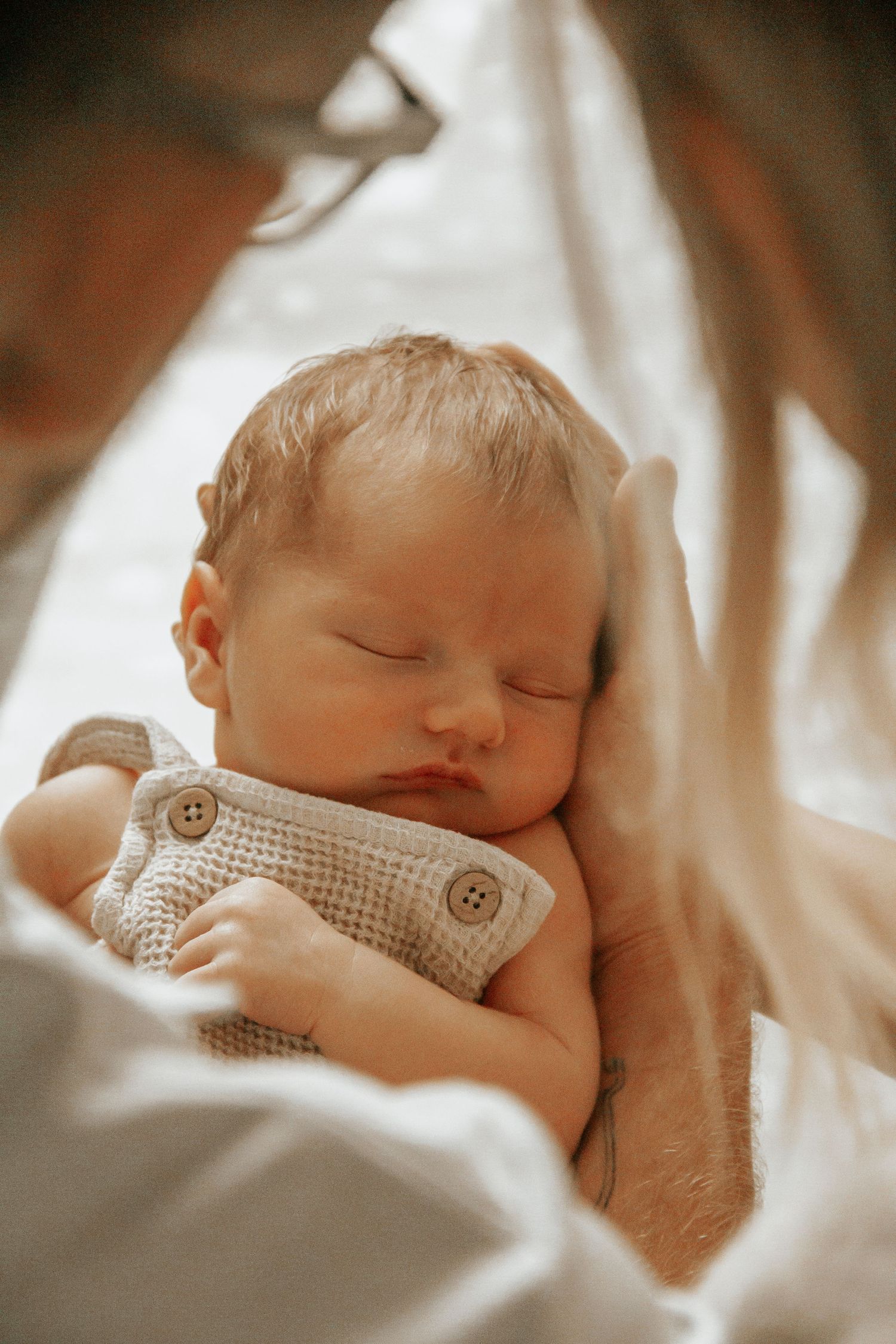 Newborn snuggles