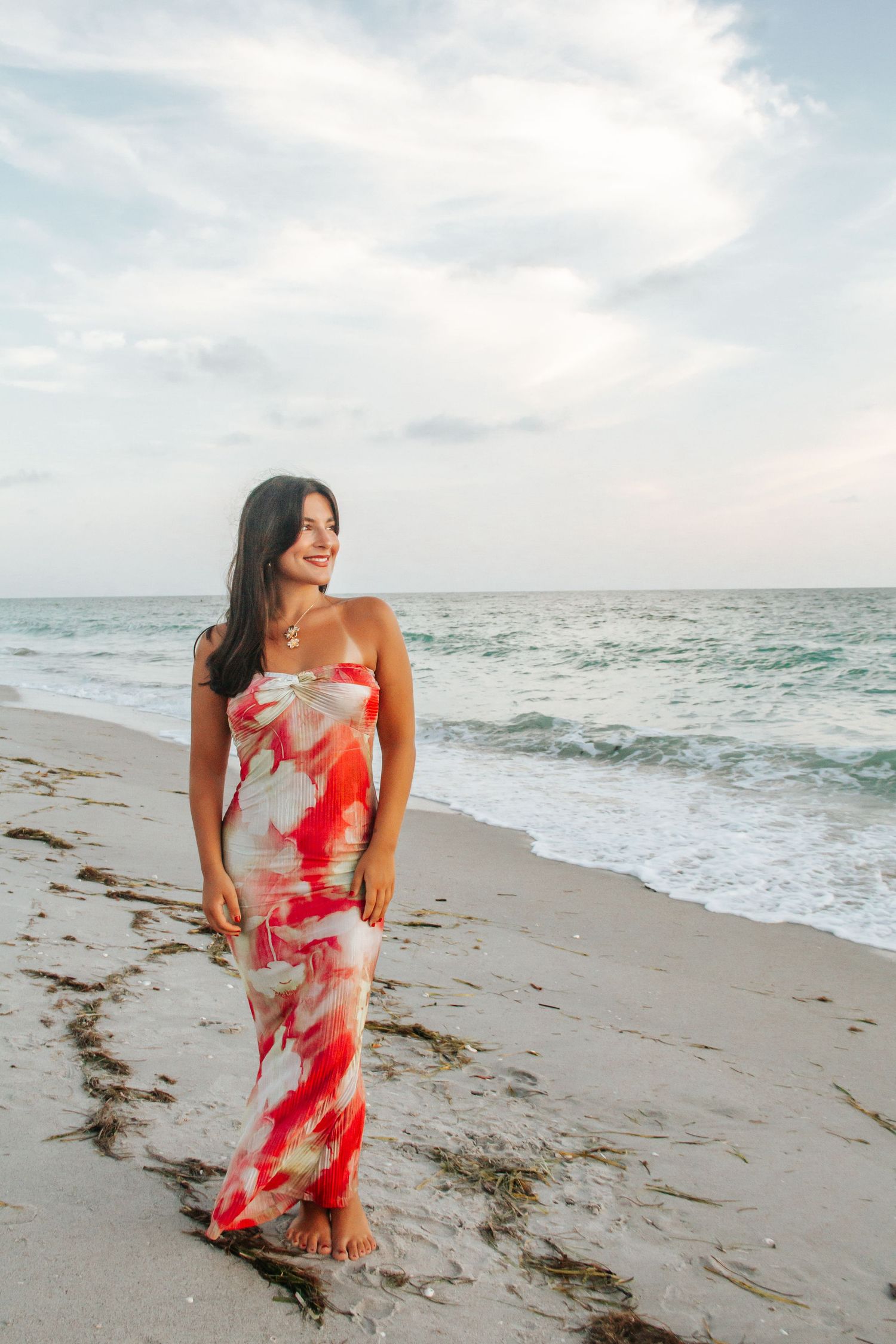 Spring break photoshoot on Englewood Beach