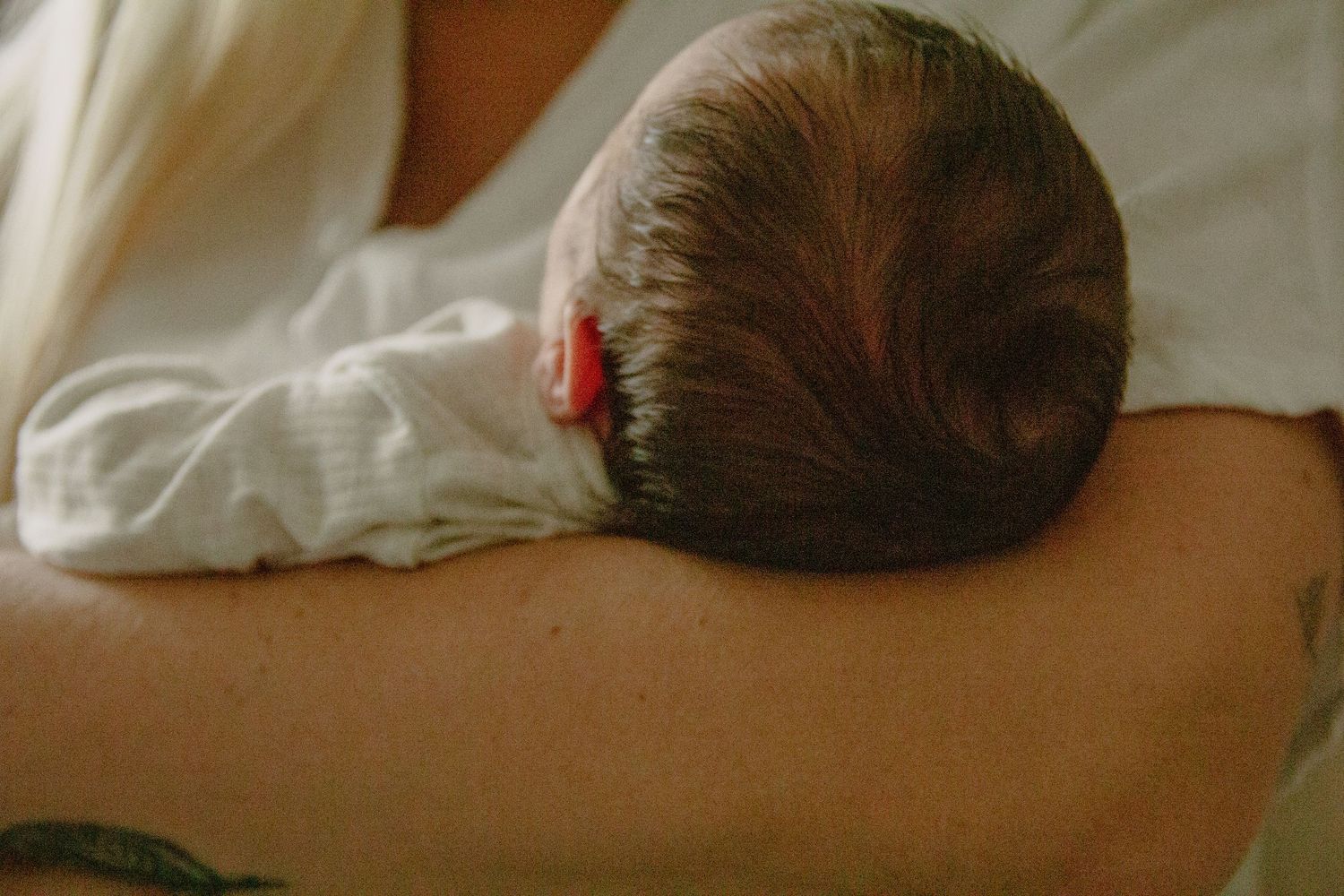 Newborn snuggles