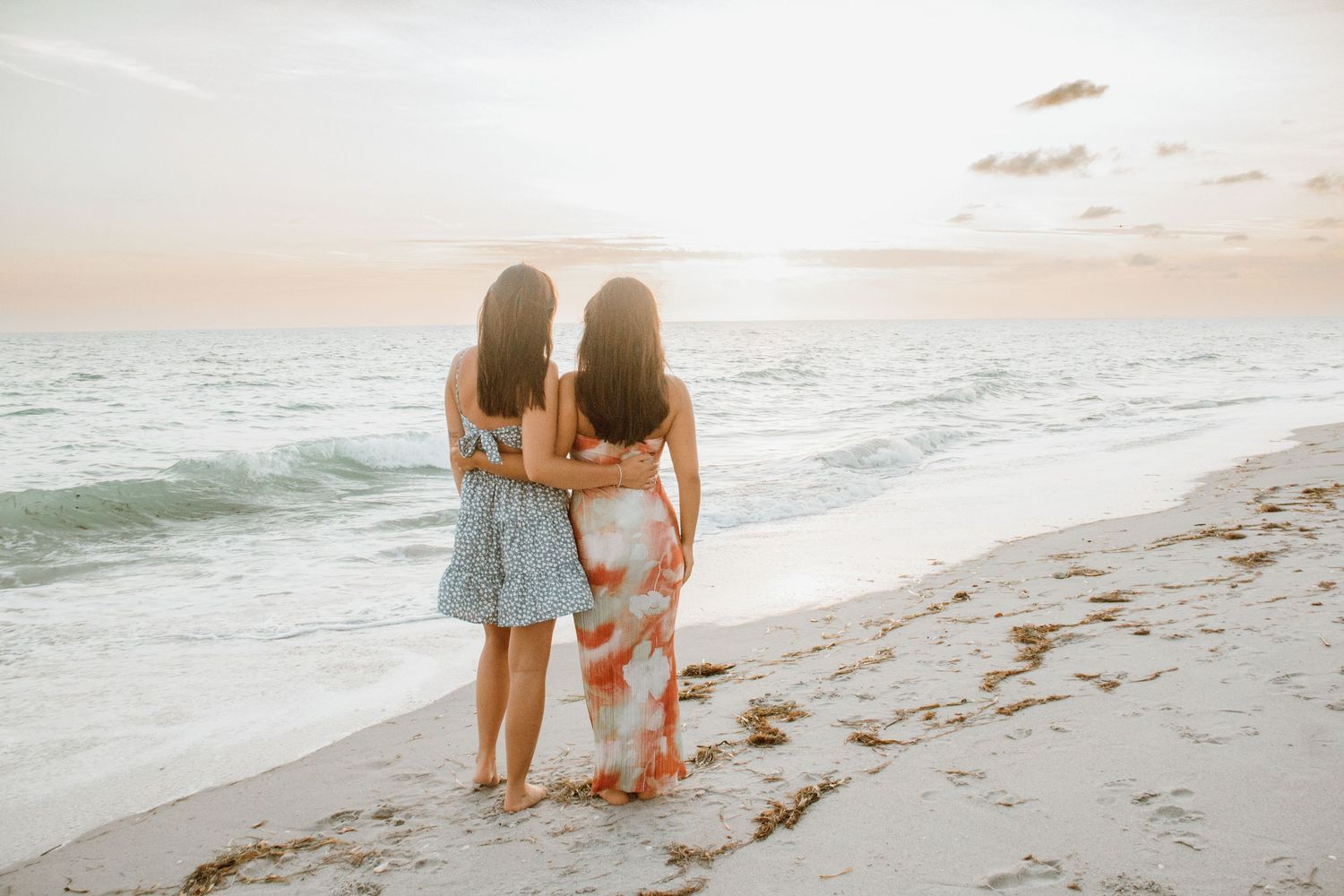 Spring break photoshoot on Englewood Beach
