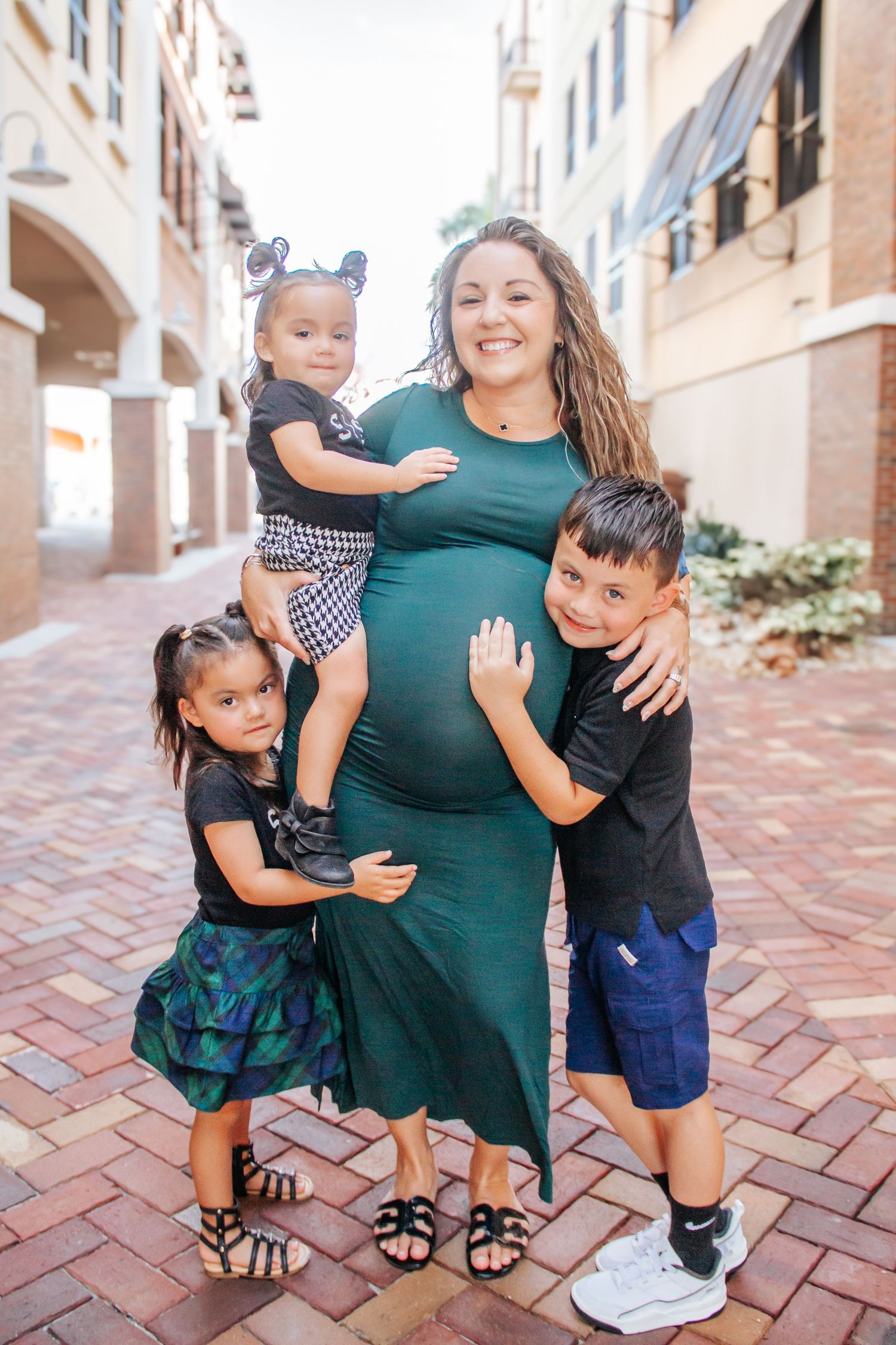 Downtown Punta Gorda Maternity Shoot