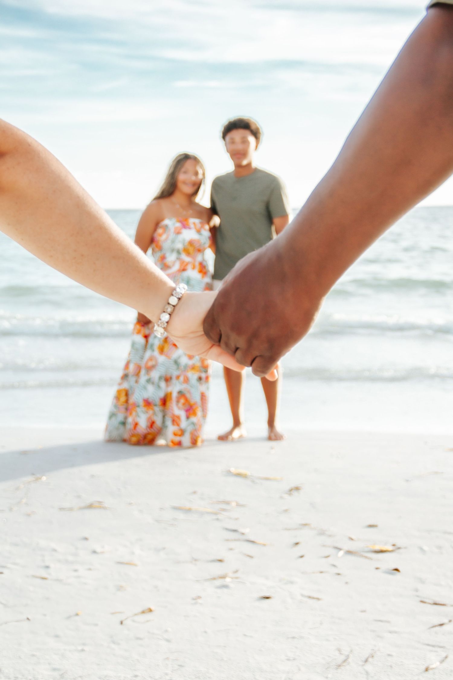 Family session on Siesta Key