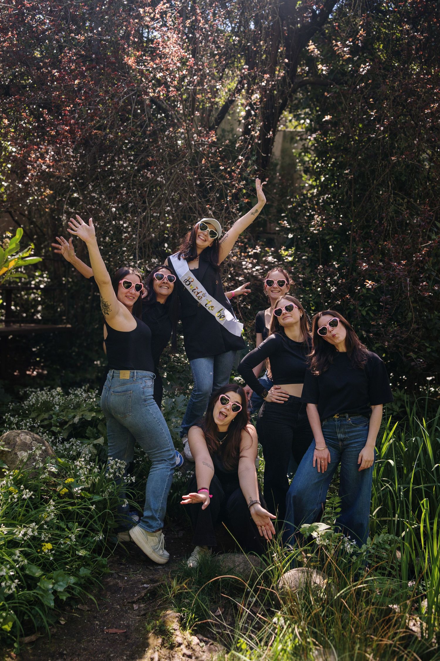 Wandersoul Stories Bachelorette Party Photos - bride to be with friends