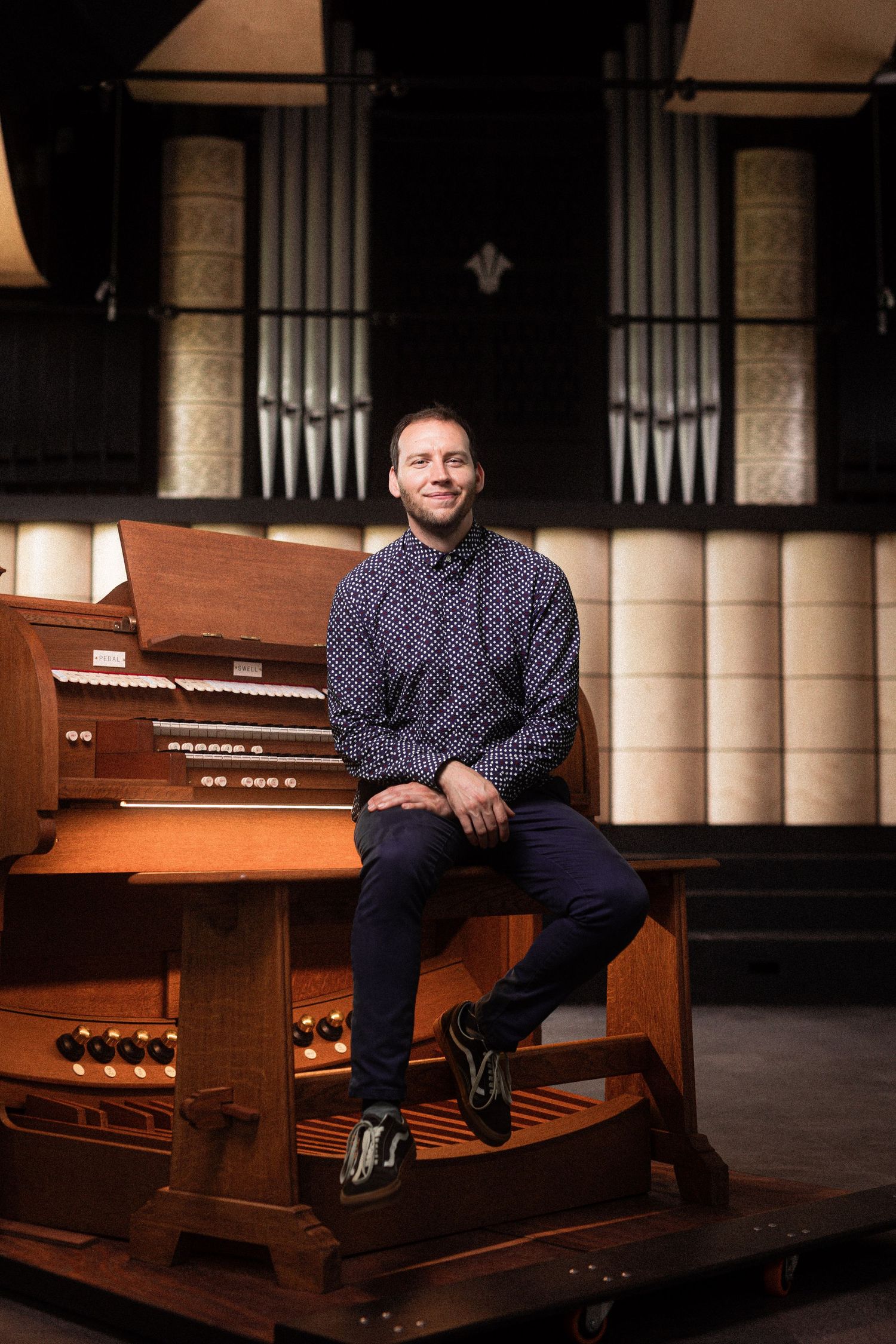Editorial portrait series capturing the artistry and dedication of South African organists.