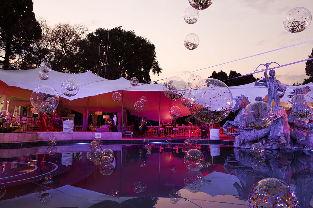 Champagne reception details | Corporate event photography
