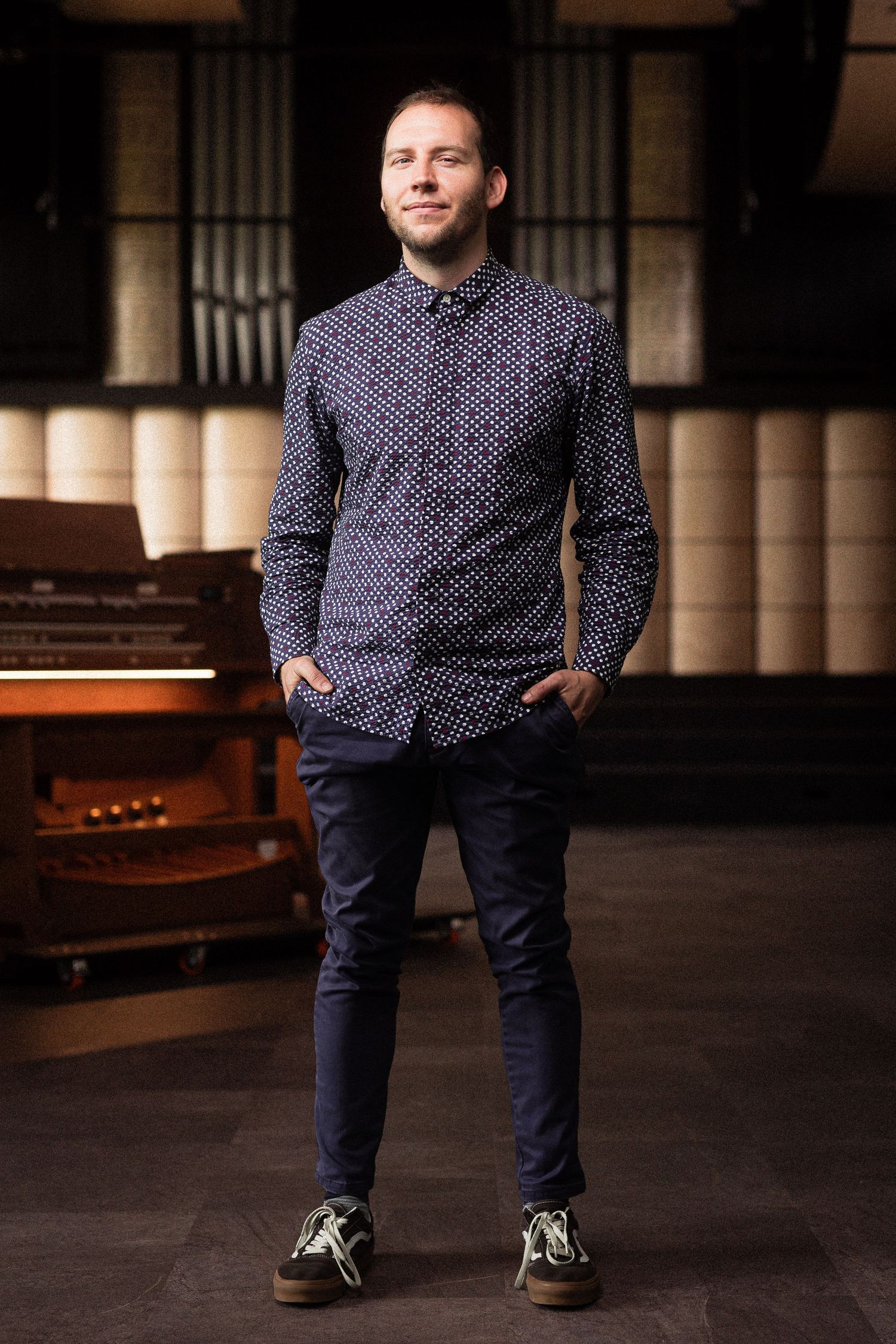 Editorial series exploring the world of pipe organists in South Africa. Portraits and details capturing the marriage of centuries-old instru