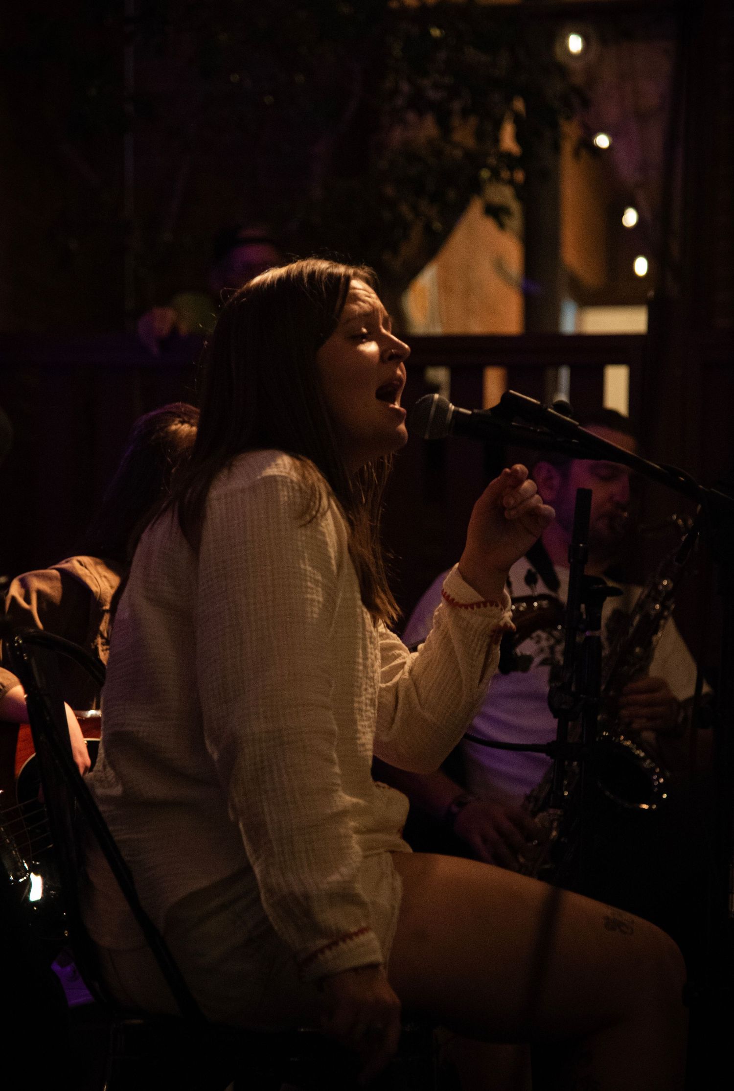 @RileyJBand shot by Mackenzie Shelswell-White @msw.visuals at Trident Booksellers & Cafe Boulder, Colorado