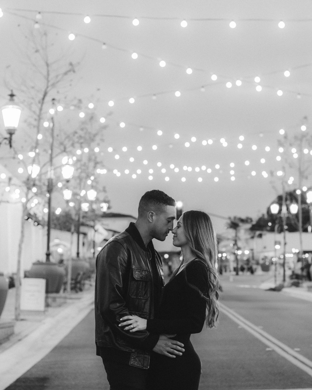 Intimate couples portrait in Southern California, photographed by Makenzie Rae Photography, Orange County California couples photographer.