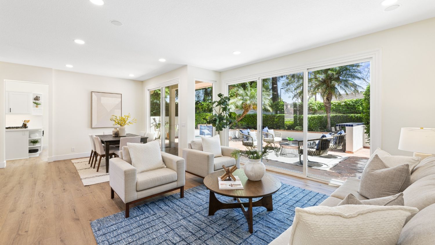 Real Estate interior shot, light and airy, bright home photo shot by Makenzie Rae Photography