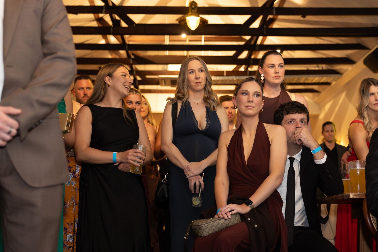 In the crowd