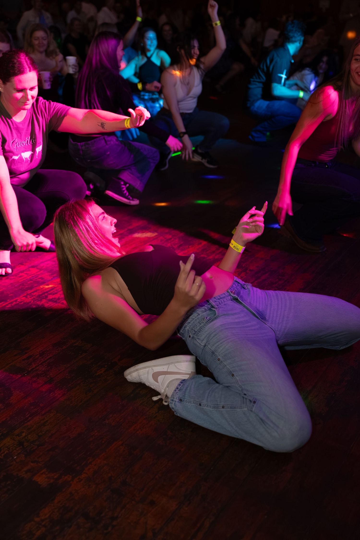 Having a boogie