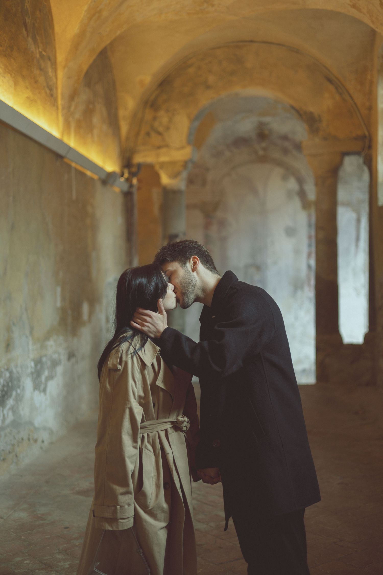 Verloving Shoot in Italie met natuurlijke licht