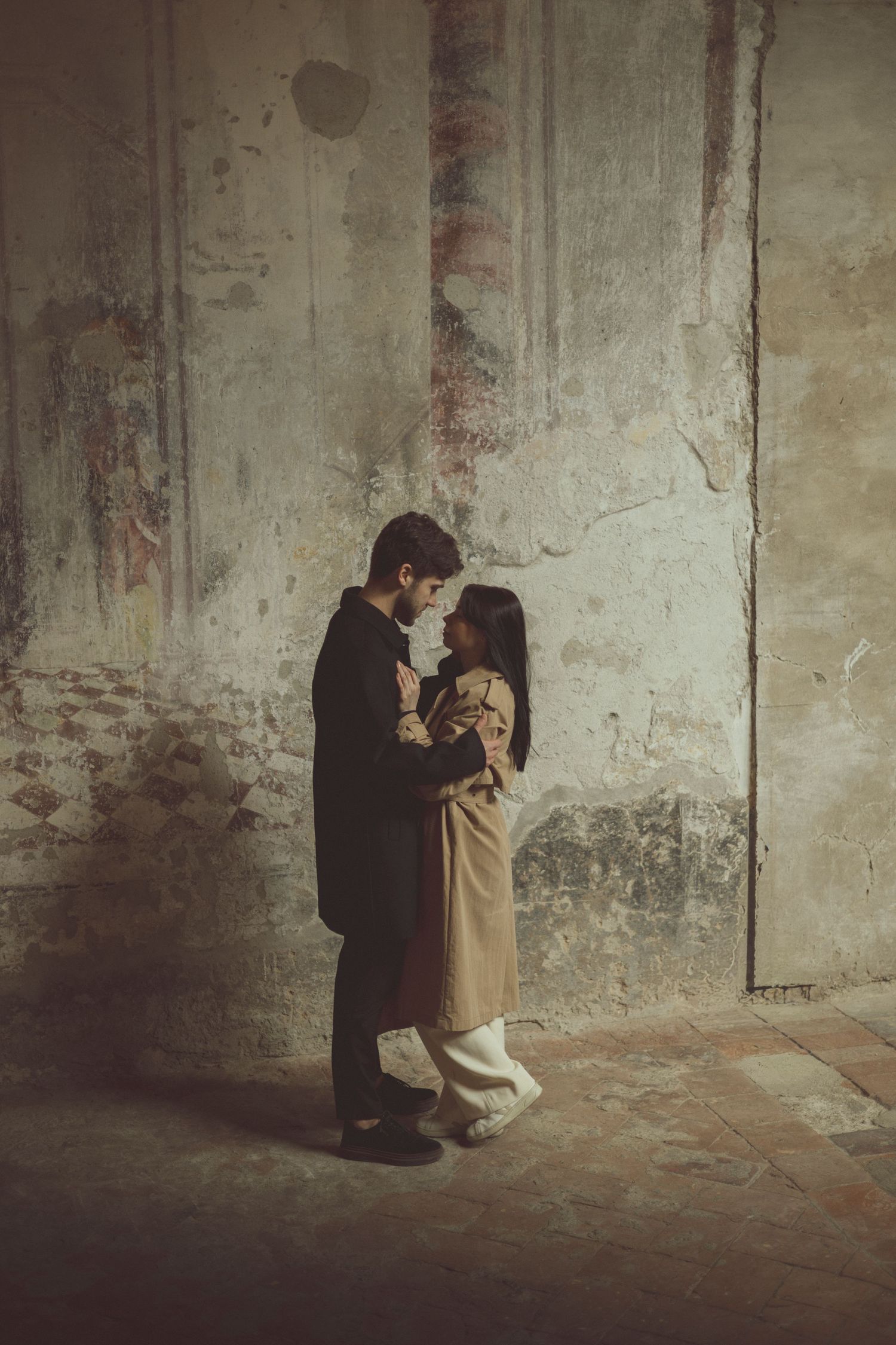 Verloving Shoot in Italie met natuurlijke licht