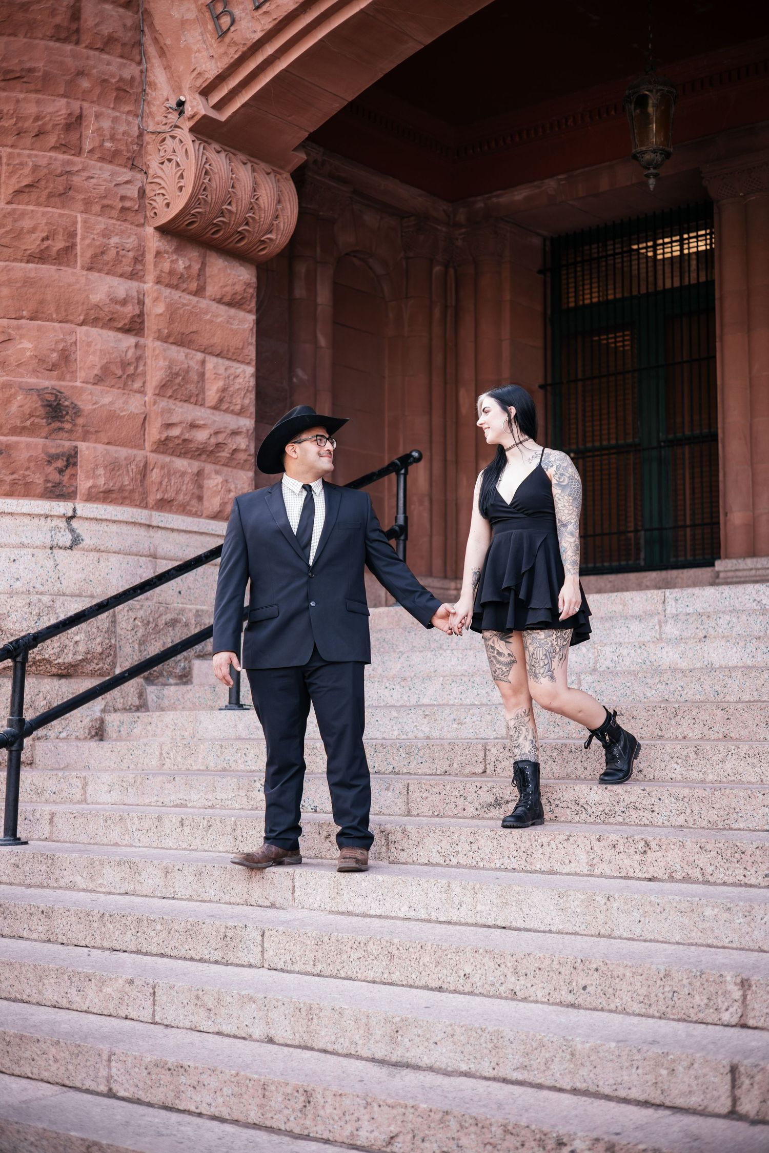Courthouse elopement photography in San Antonio, Texas