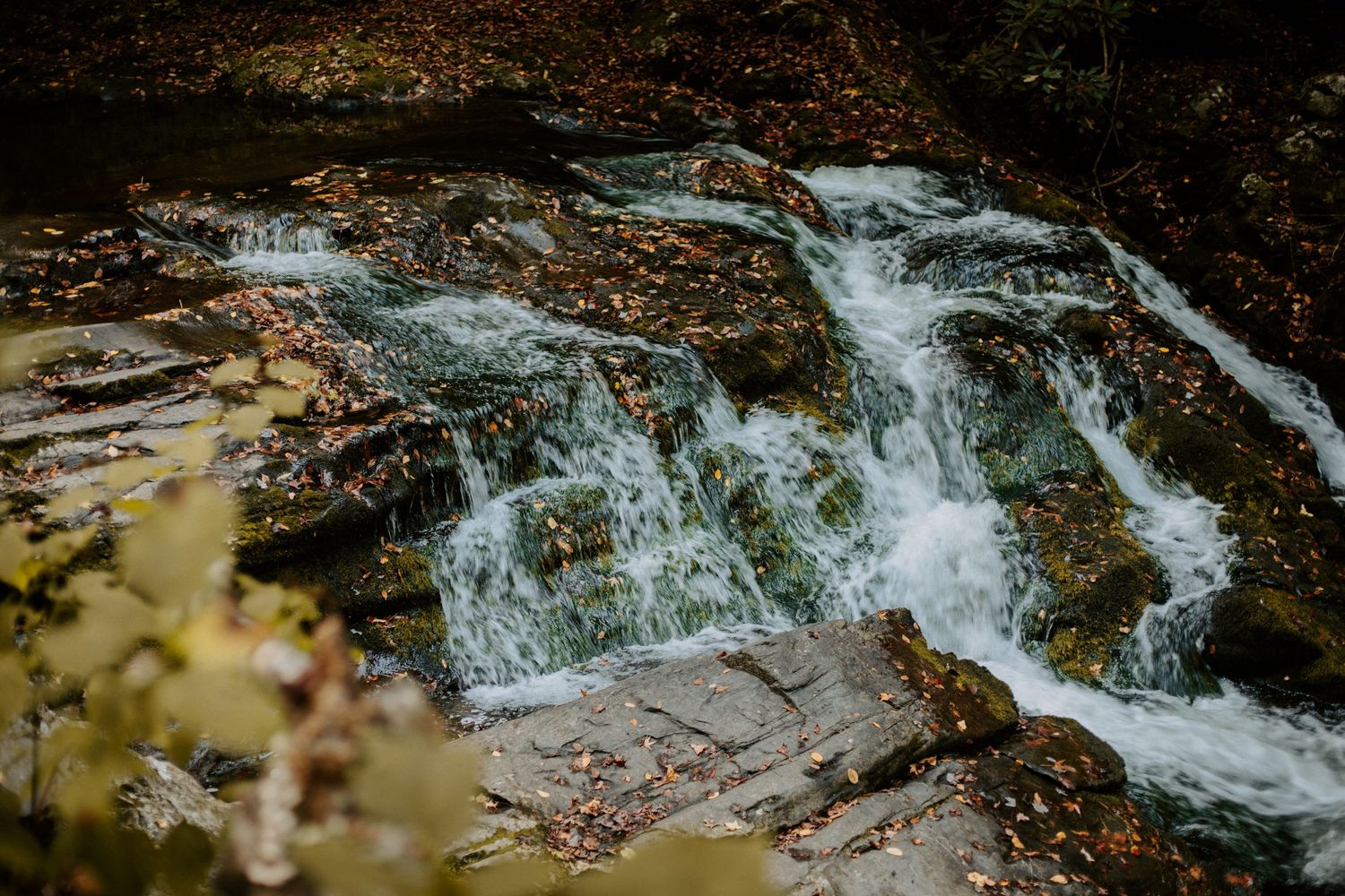 Waterfall in Gatlinburg, Tennessee, Richmond photographer