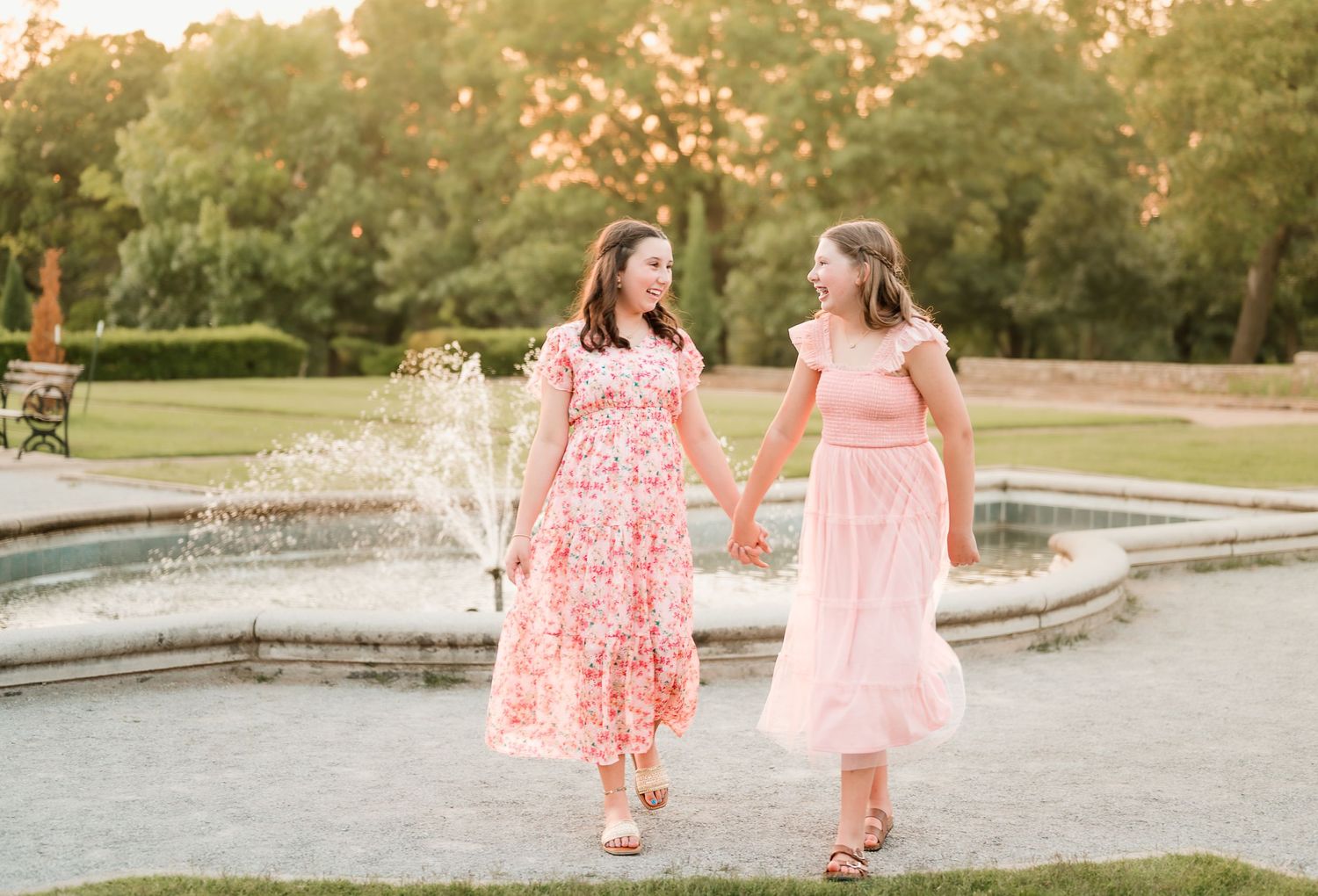 Tulsa family session at Woodward Park