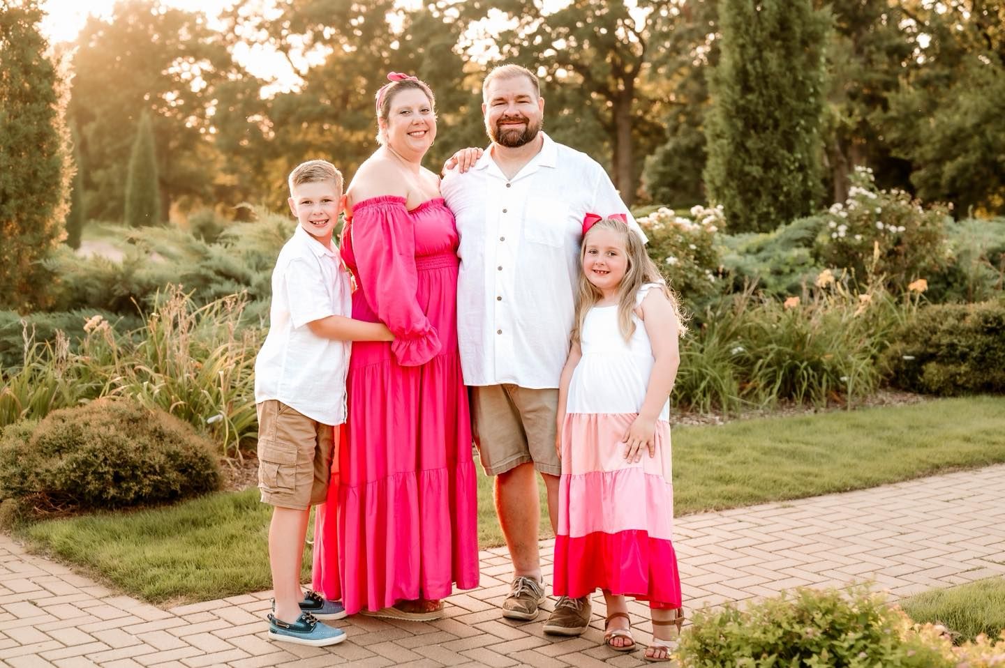 Tulsa family session at Woodward Park