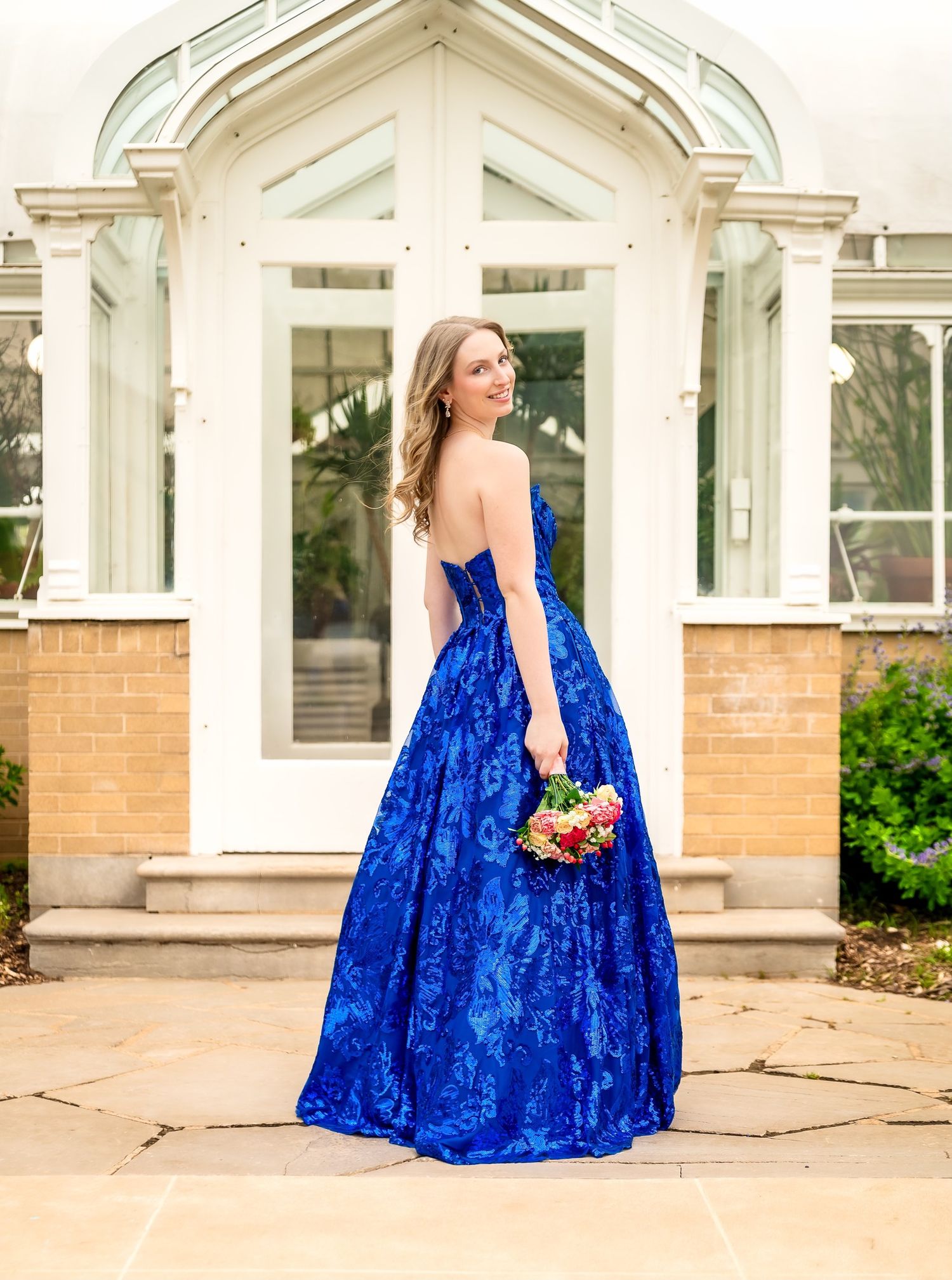 Tulsa senior prom at Woodward Park