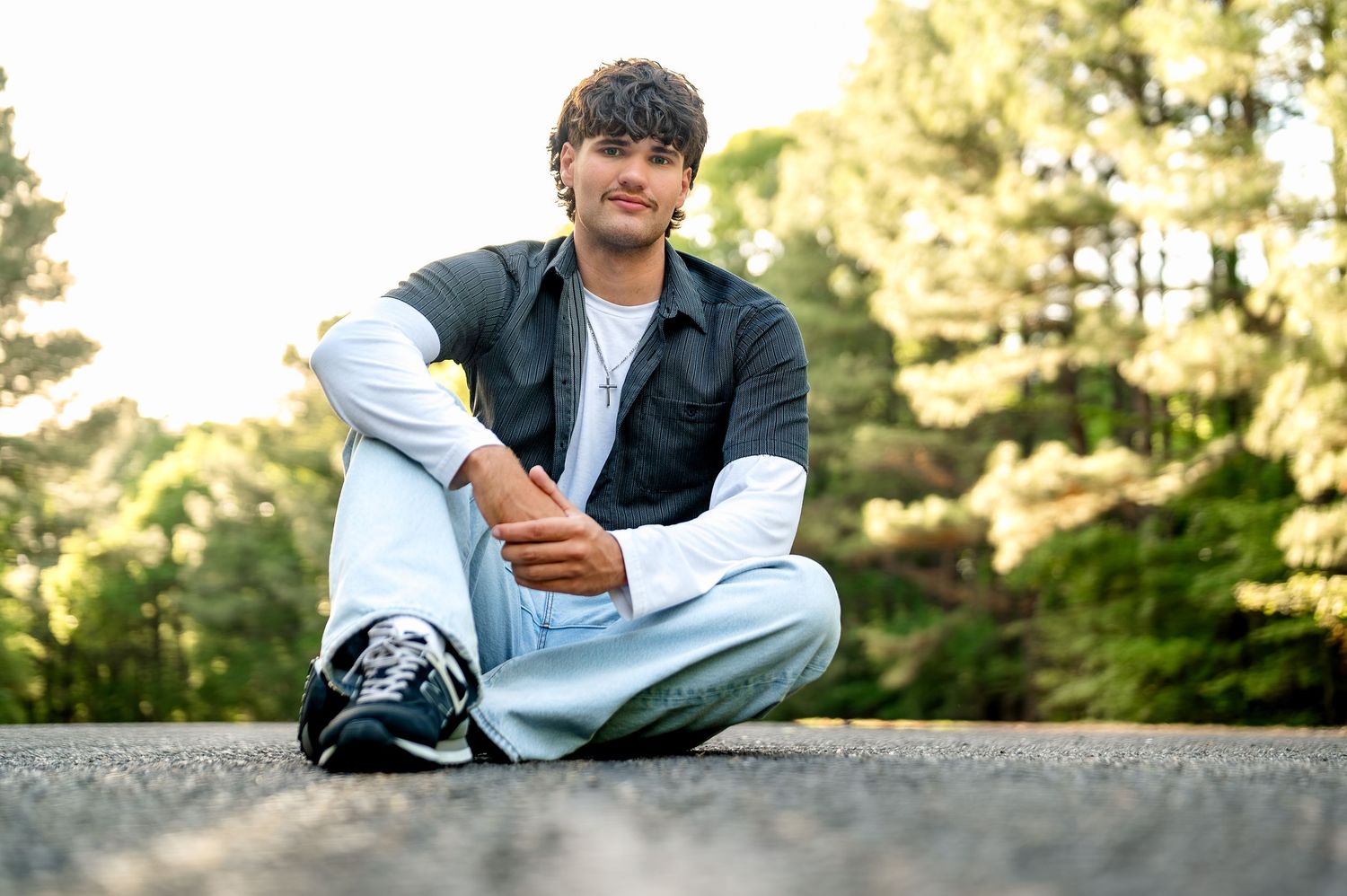 Tulsa Senior Session at Lake